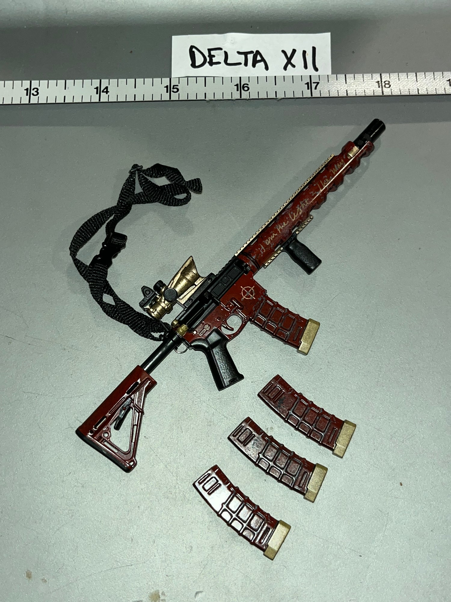 1/6 Scale DC Comic Book Dead Shot Rifle