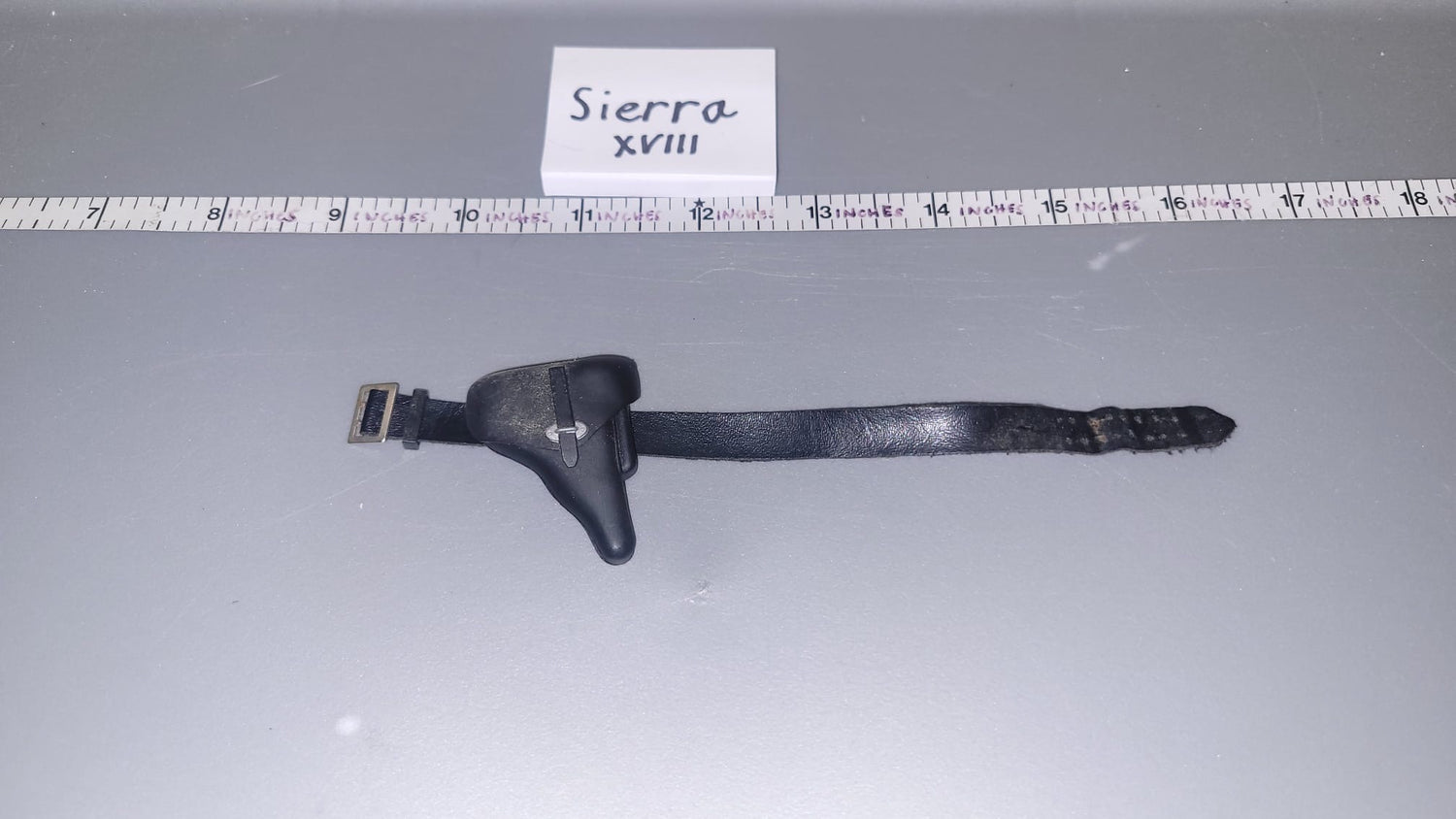 1/6 Scale WWII German Officer Belt Pistol and Holster