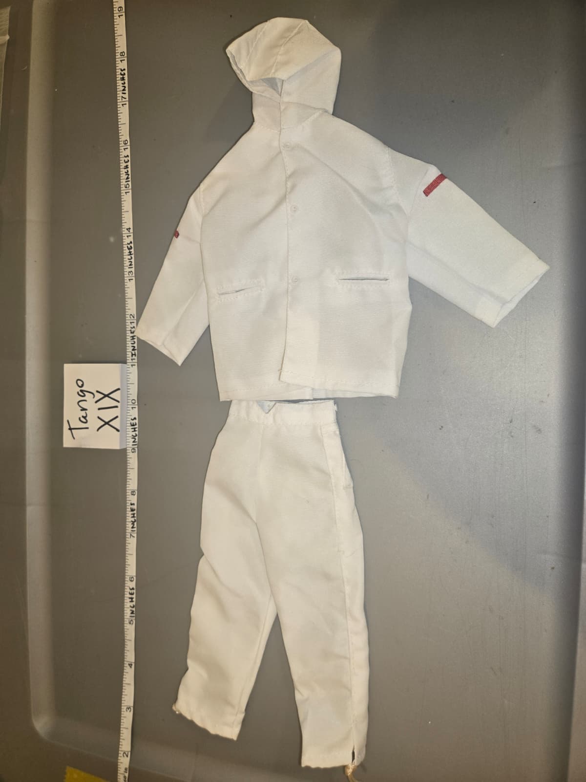 1/6 Scale WWII German Ski Jager Snow Uniform