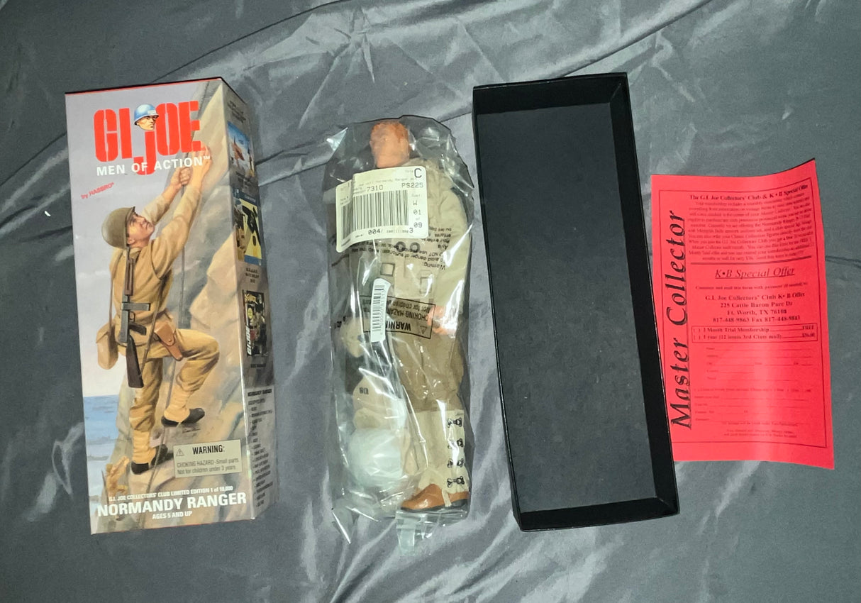 1/6 Scale WWII US Normandy Ranger Club Exclusive Figure - GI Joe - NIB