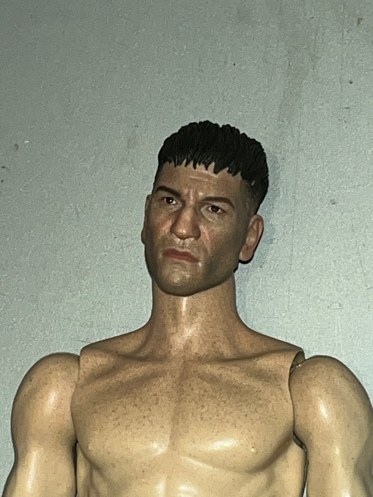 1:6 Scale WWII US Tanker Fury Nude Figure - Coon Ass Loader - Facepool