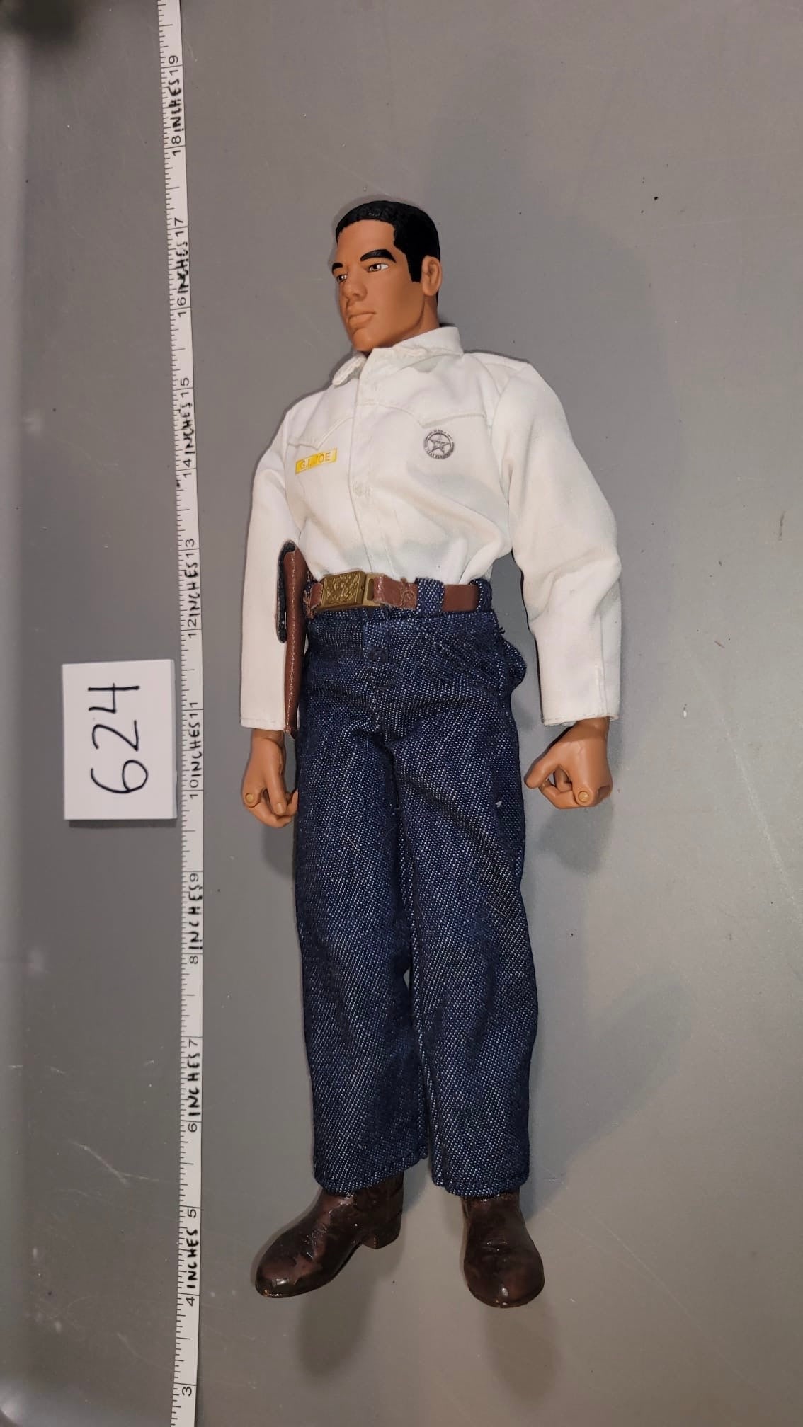 1:6 Scale GI Joe Texas Ranger Dressed Figure - Police Western Dress - (No Hat)
