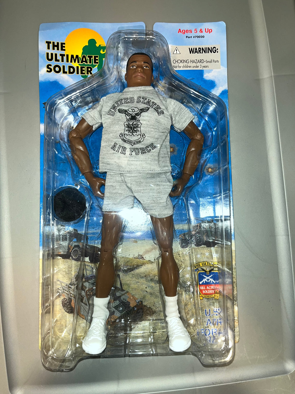 1/6 Scale Ultimate Soldier Air Force Basic Figure - African American - NIB Uniform Set