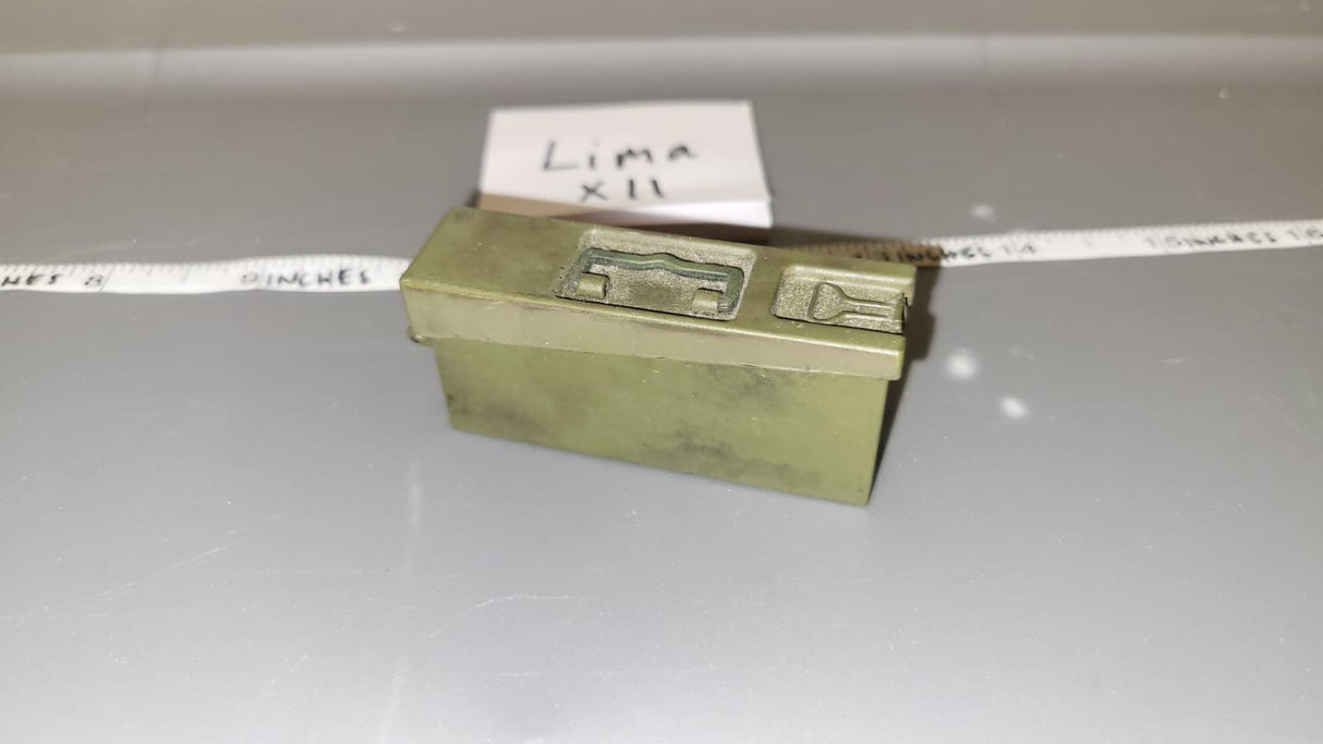 1/6 Scale WWII German Machine Gun Ammunition Can