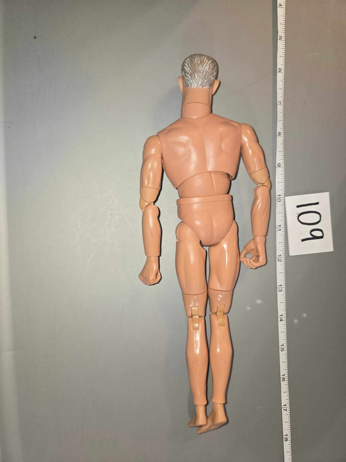 1/6 Scale WWII US Ernie Pyle Nude GI Joe Super Articulated Figure