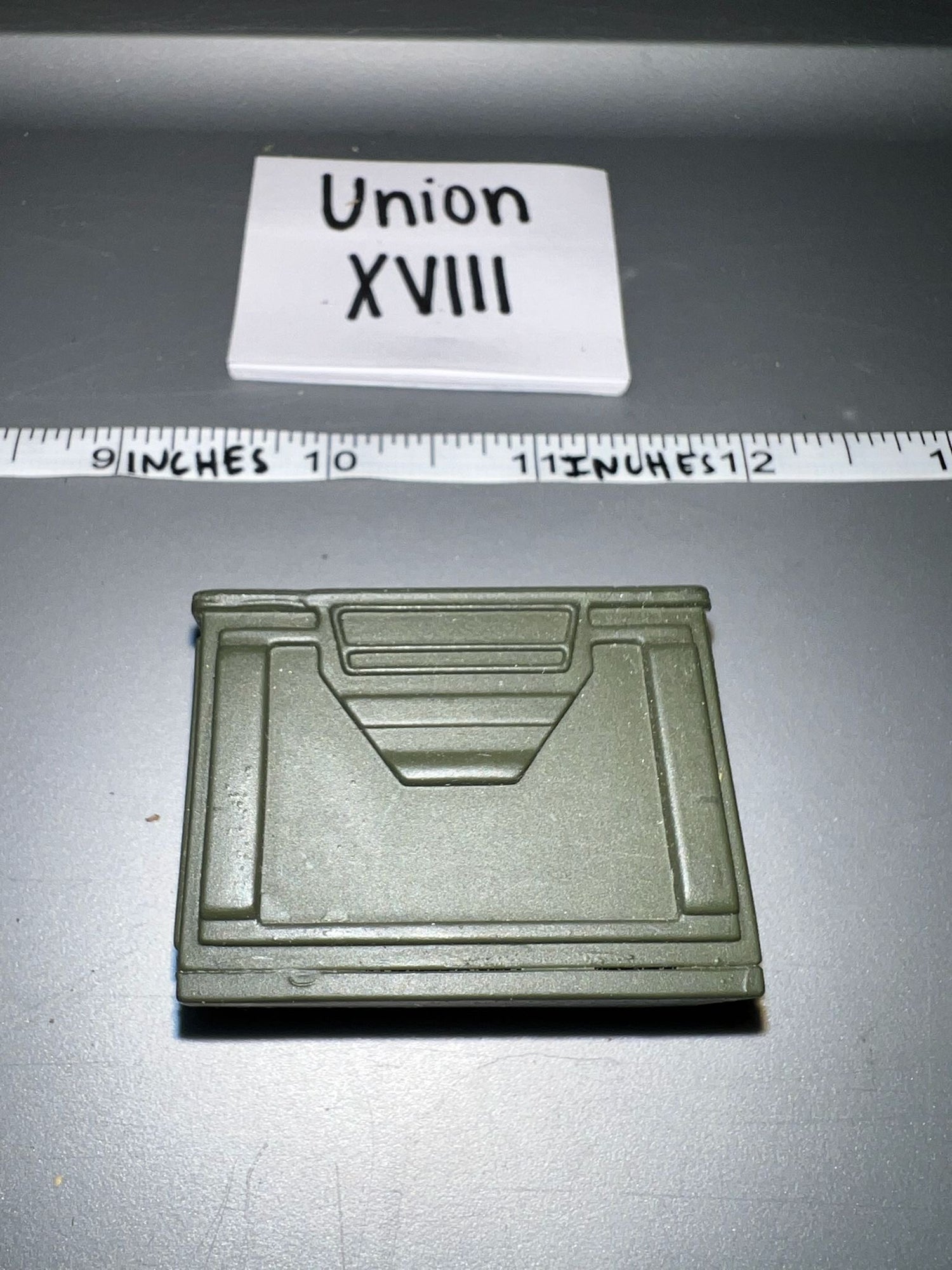 1:6 Scale WWII US .50 Caliber Machine Gun Ammunition Can
