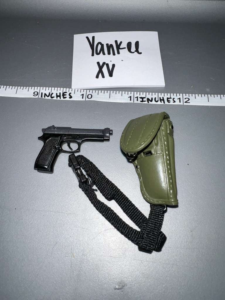 1/6 Scale Modern Pistol and Holster