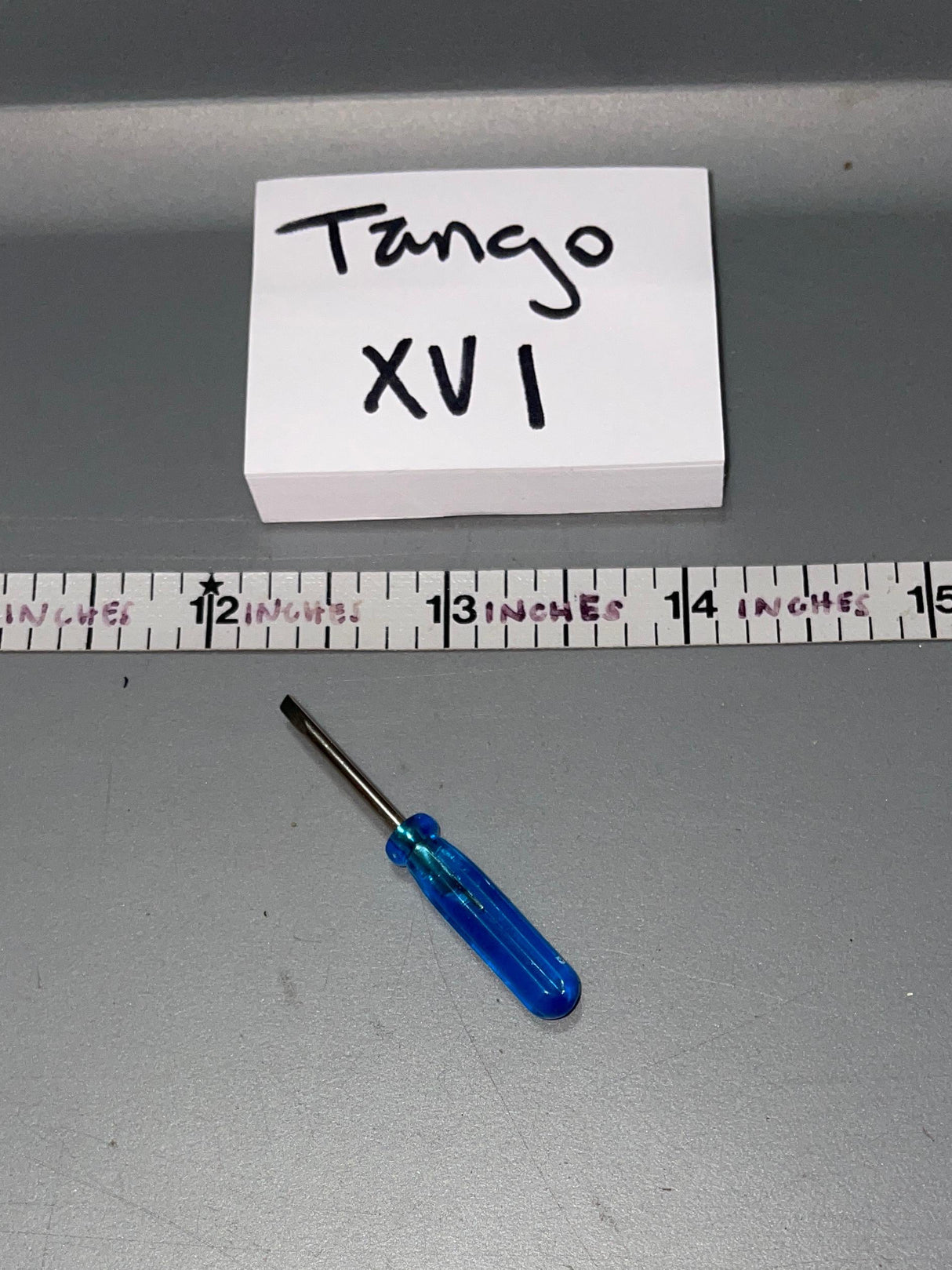 1:6 Scale Screw Driver - Tool Diorama Item