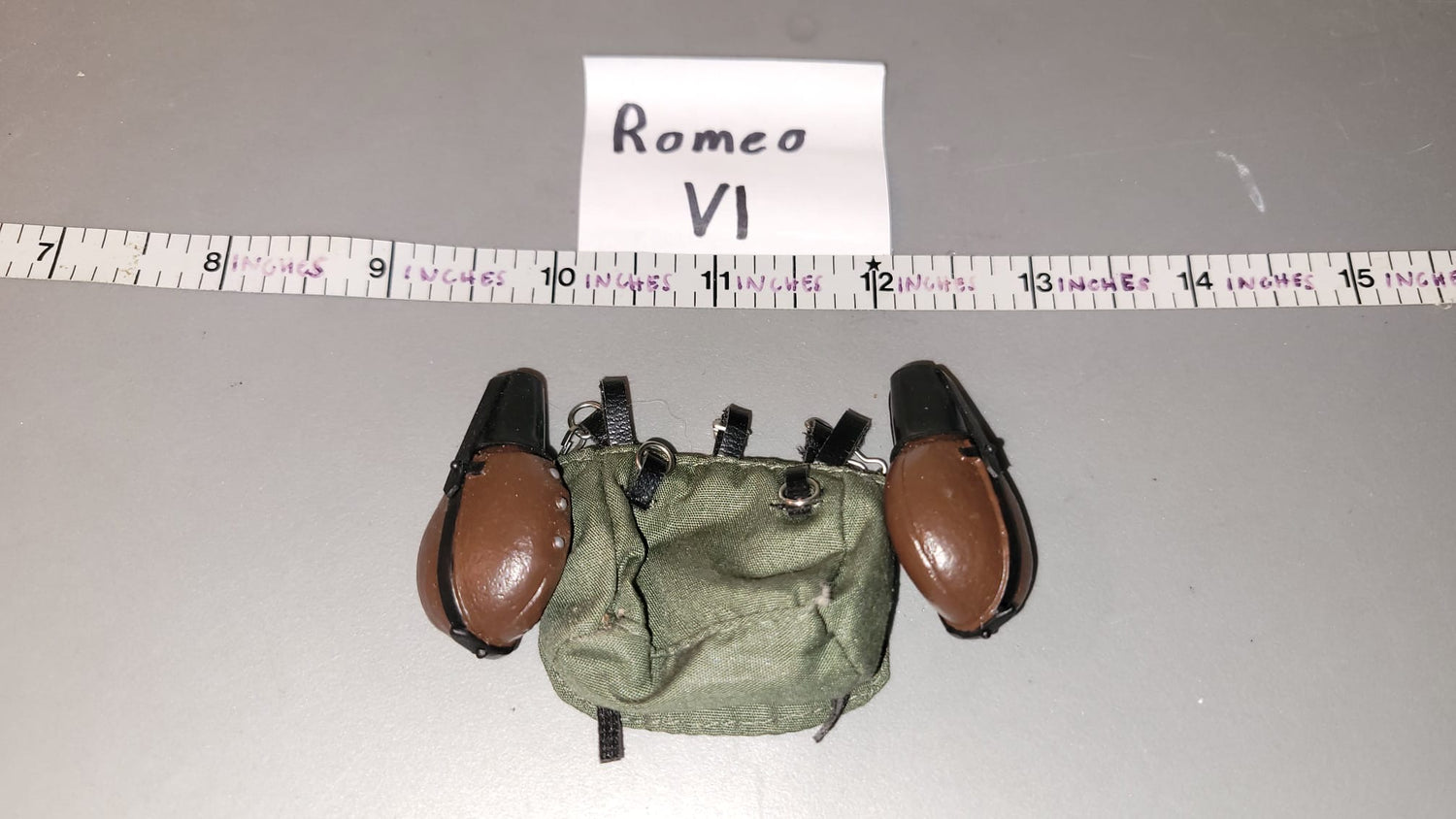 1/6 Scale WWII German Gebirgsjager Bread Bag