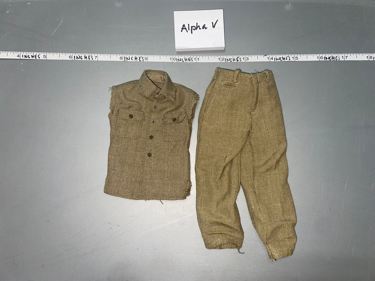 1/6 Scale WWII US M1941 Wool Uniform - No Sleeves