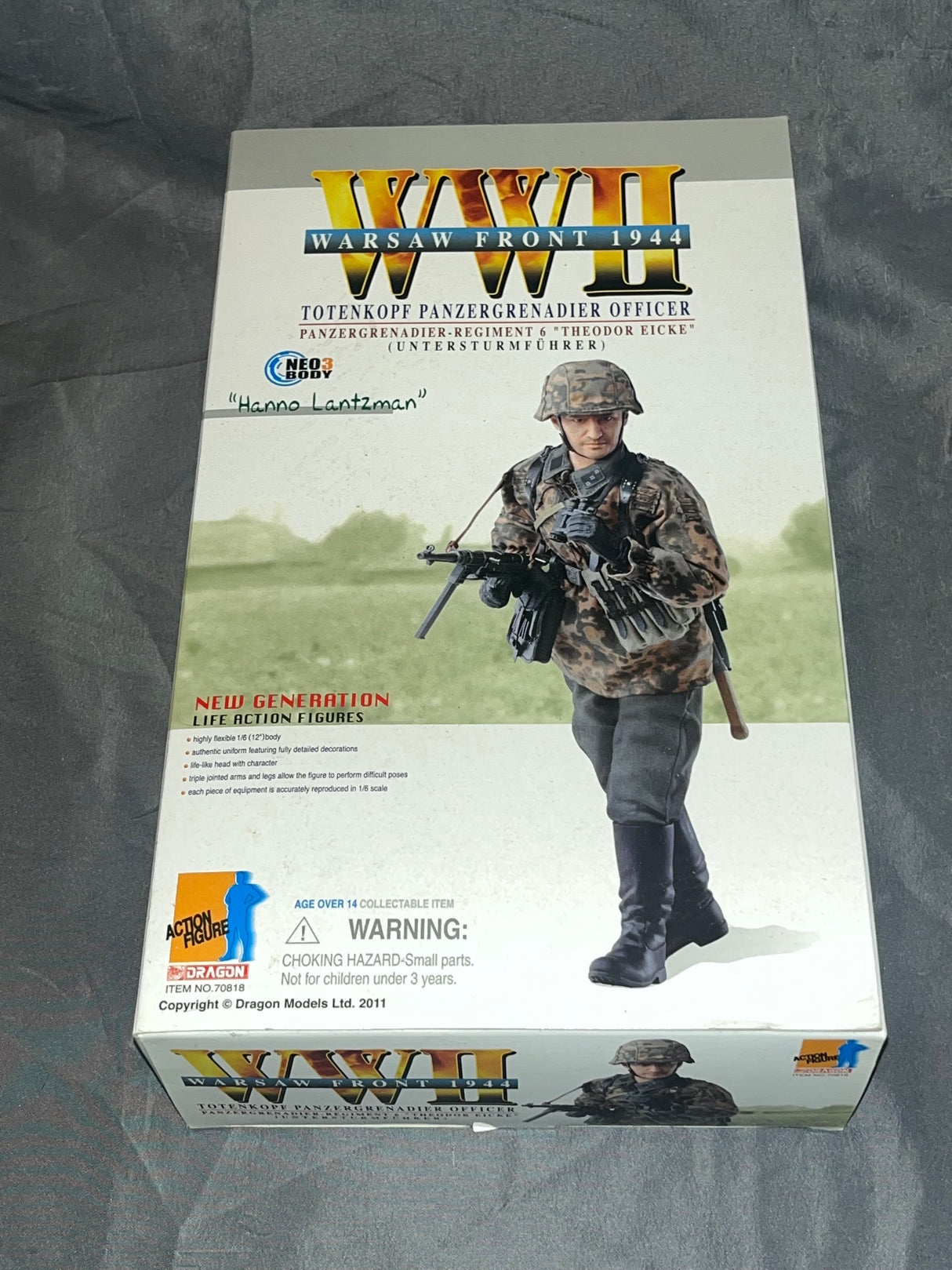 1/6 Scale WWII German Panzergrenadier Hanno Lantzman - NIB Dragon - *SR*