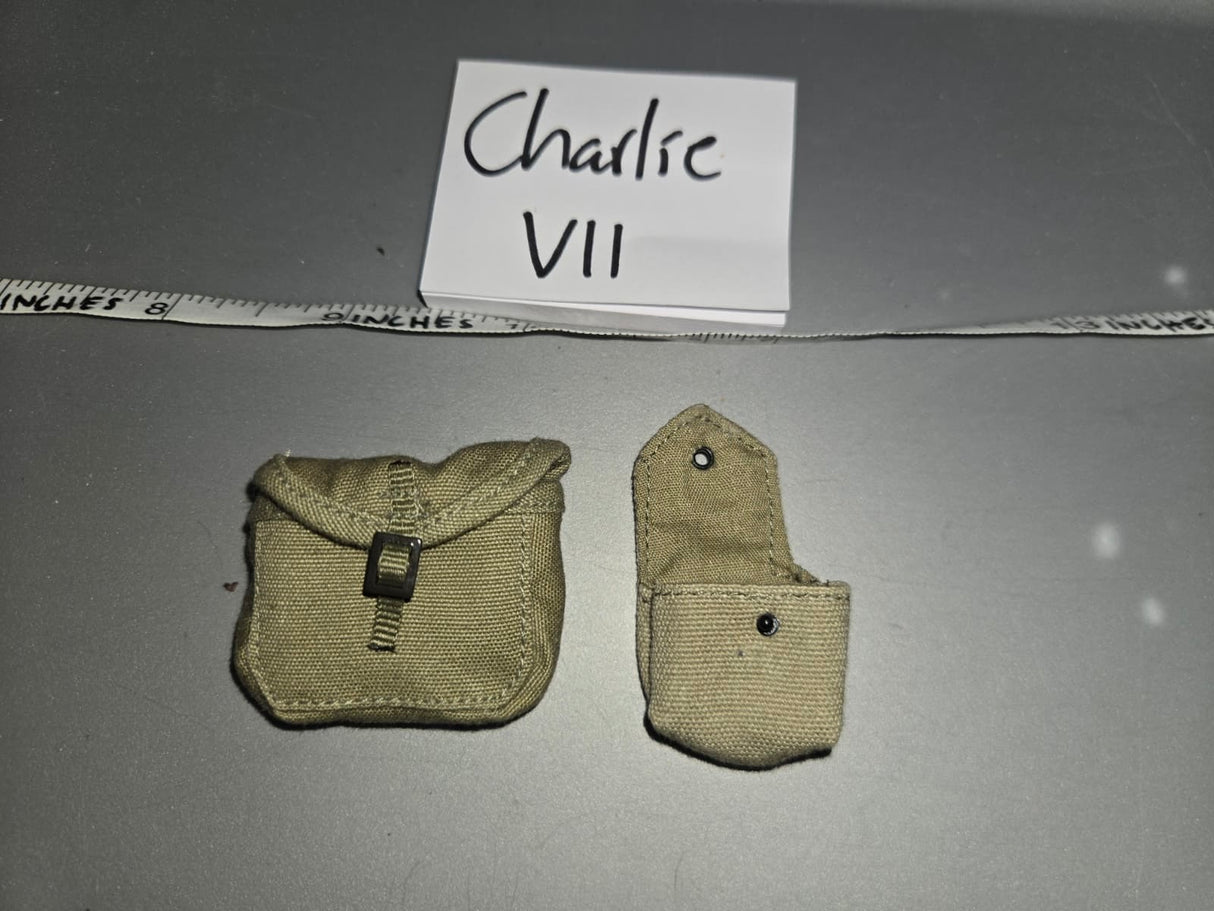 1/6 Scale WWII US Meat Can Pouch Lot