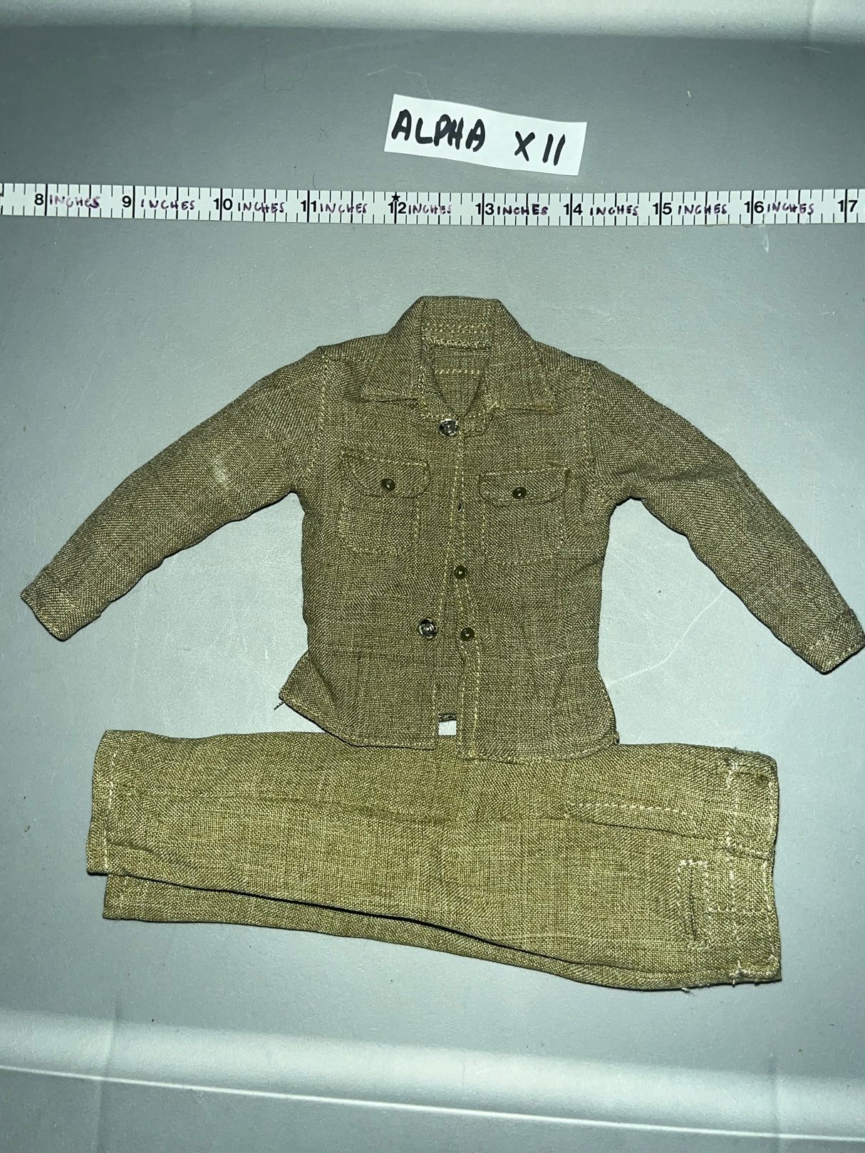 1/6 Scale WWII US M1941 Wool Uniform