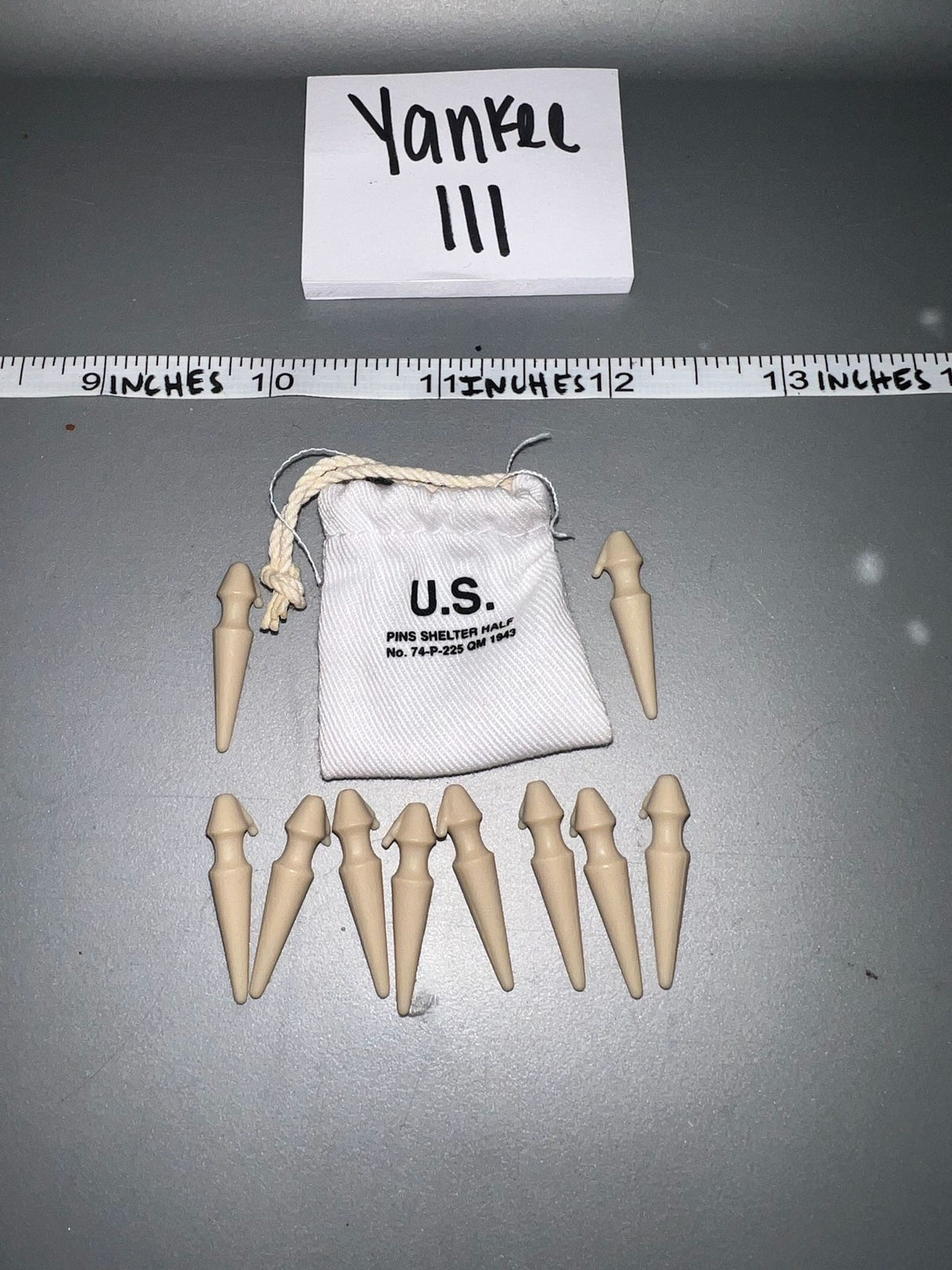 1/6 Scale WWII US Tent Peg Bag