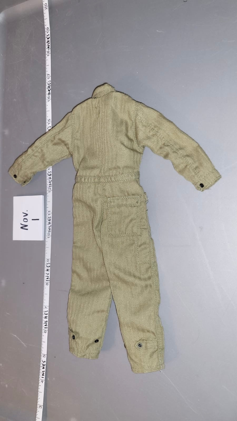 1:6 Scale WWII US Coveralls Armored Crewman