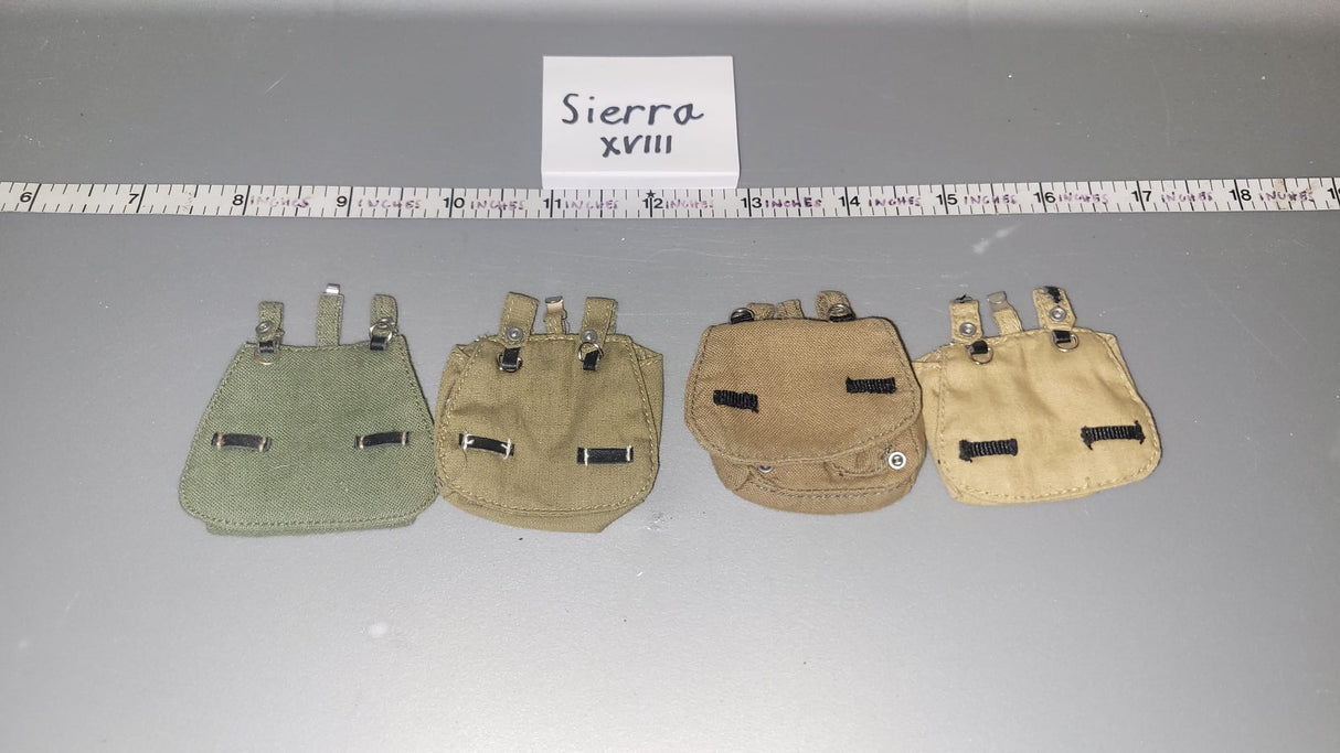 1/6 Scale WWII German Bread Bag Lot