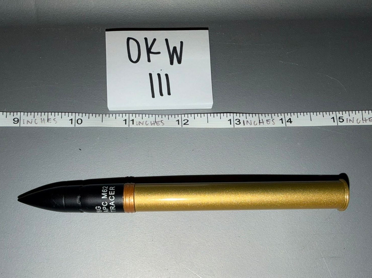 1:6 Scale WWII US Tanker 76mm Shell Ammunition - Coon Ass Loader - Facepool