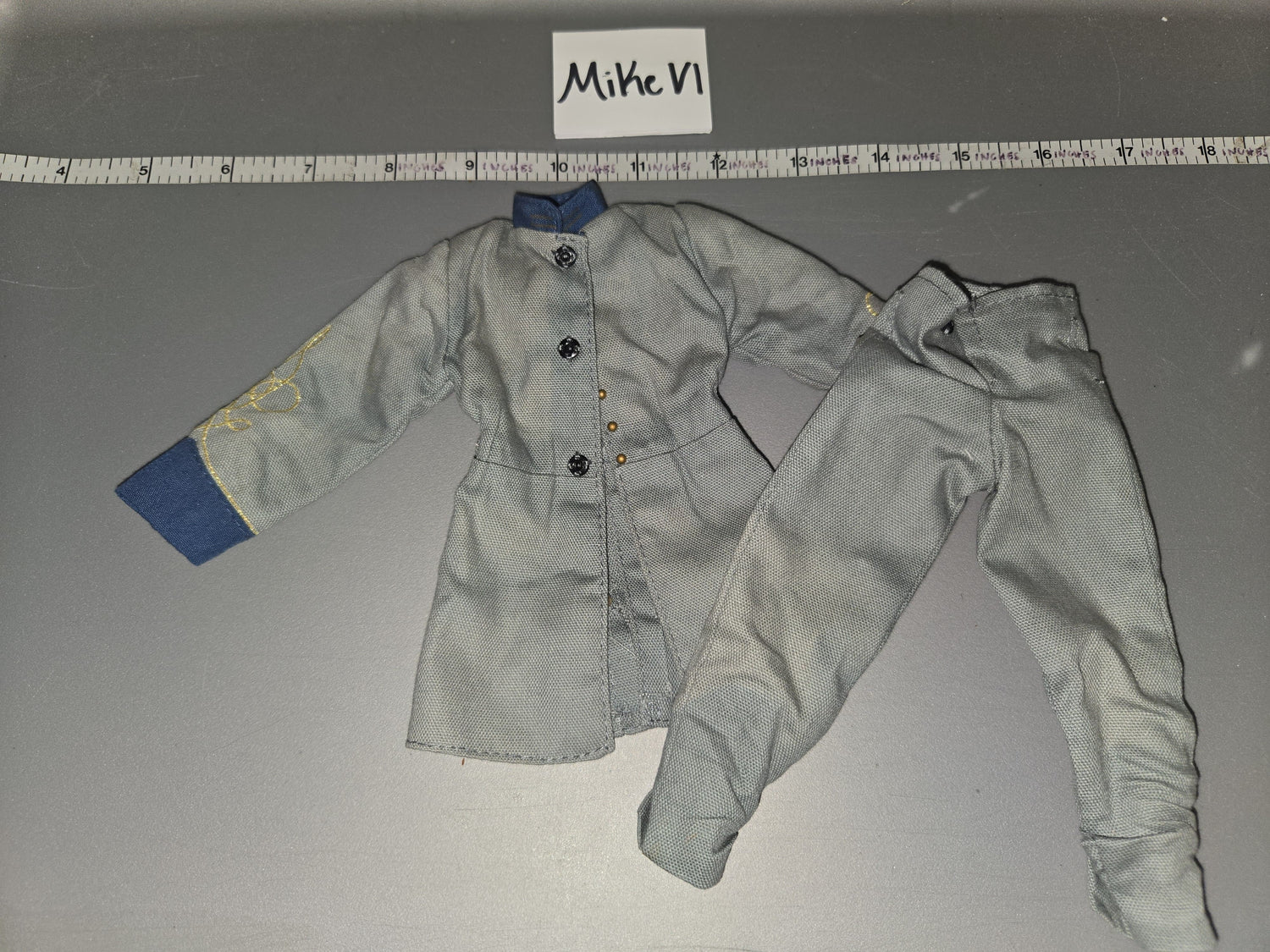 1/6 Scale Civil War Confederate Officer Uniform