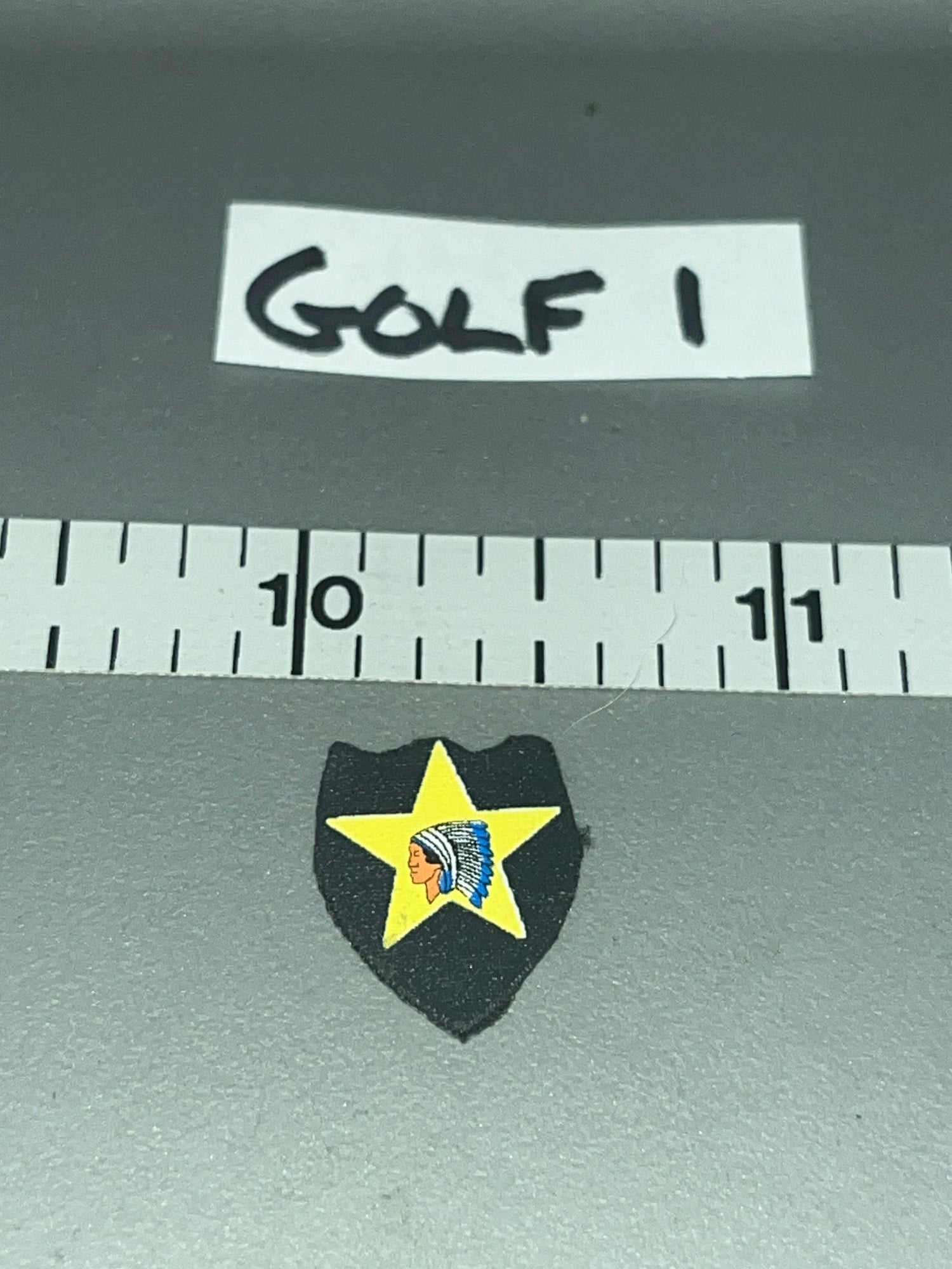 1:6 Scale WWII US 2nd Division Patch