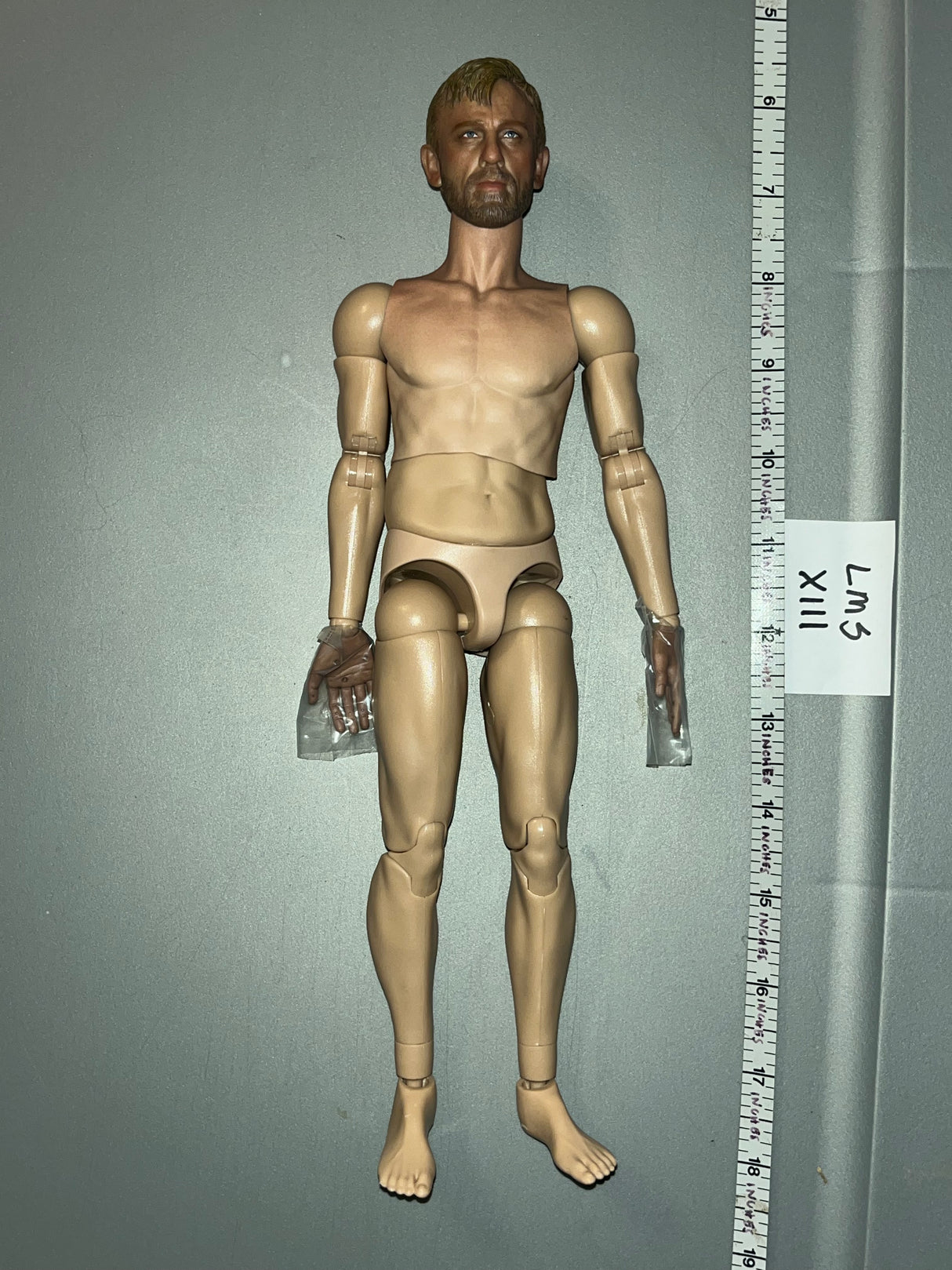 1:6 Scale Modern Nude Figure - DAM U.K. British SAS Gulf War Gunner