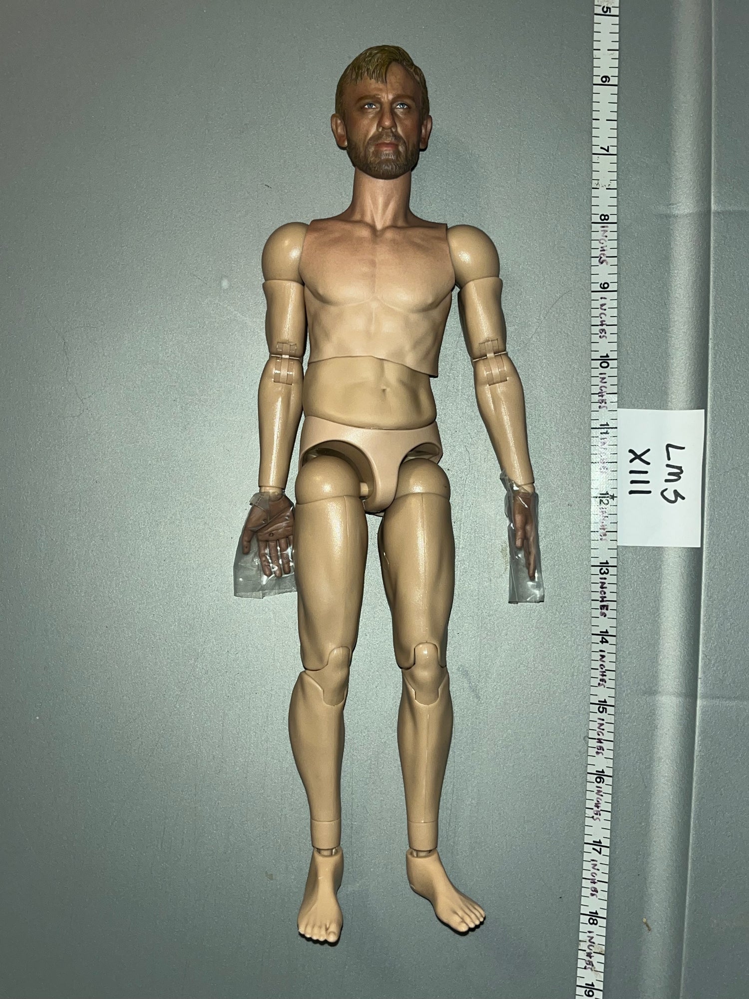 1:6 Scale Modern Nude Figure - DAM U.K. British SAS Gulf War Gunner
