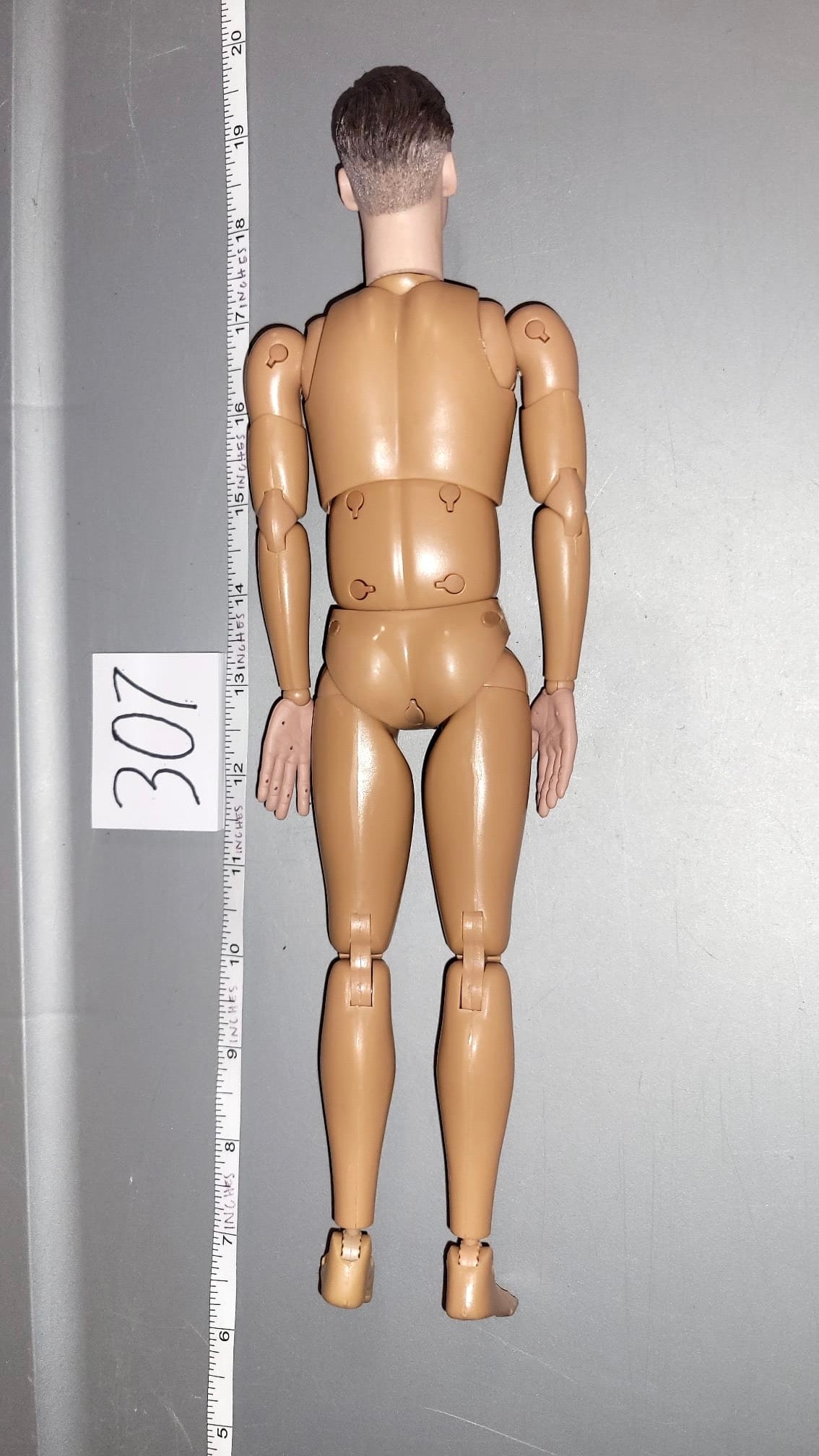 1:6 Scale WWII German Nude Figure