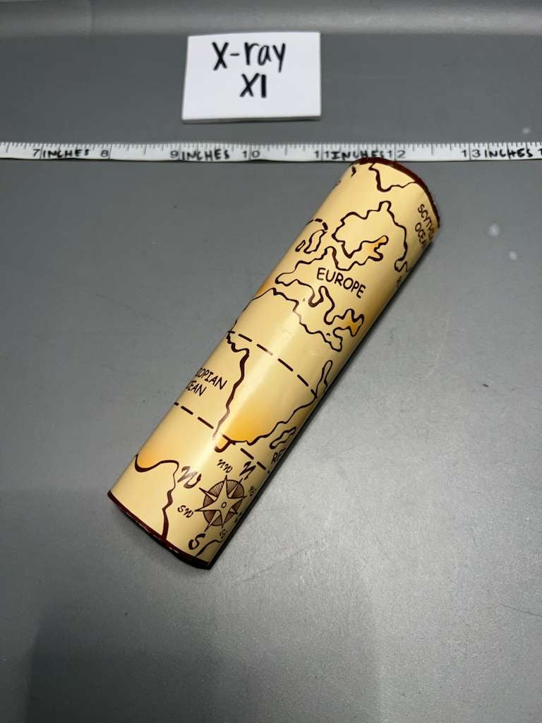 1/6 Scale Vintage Remake Deep Sea Diver Pirate Treasure Map