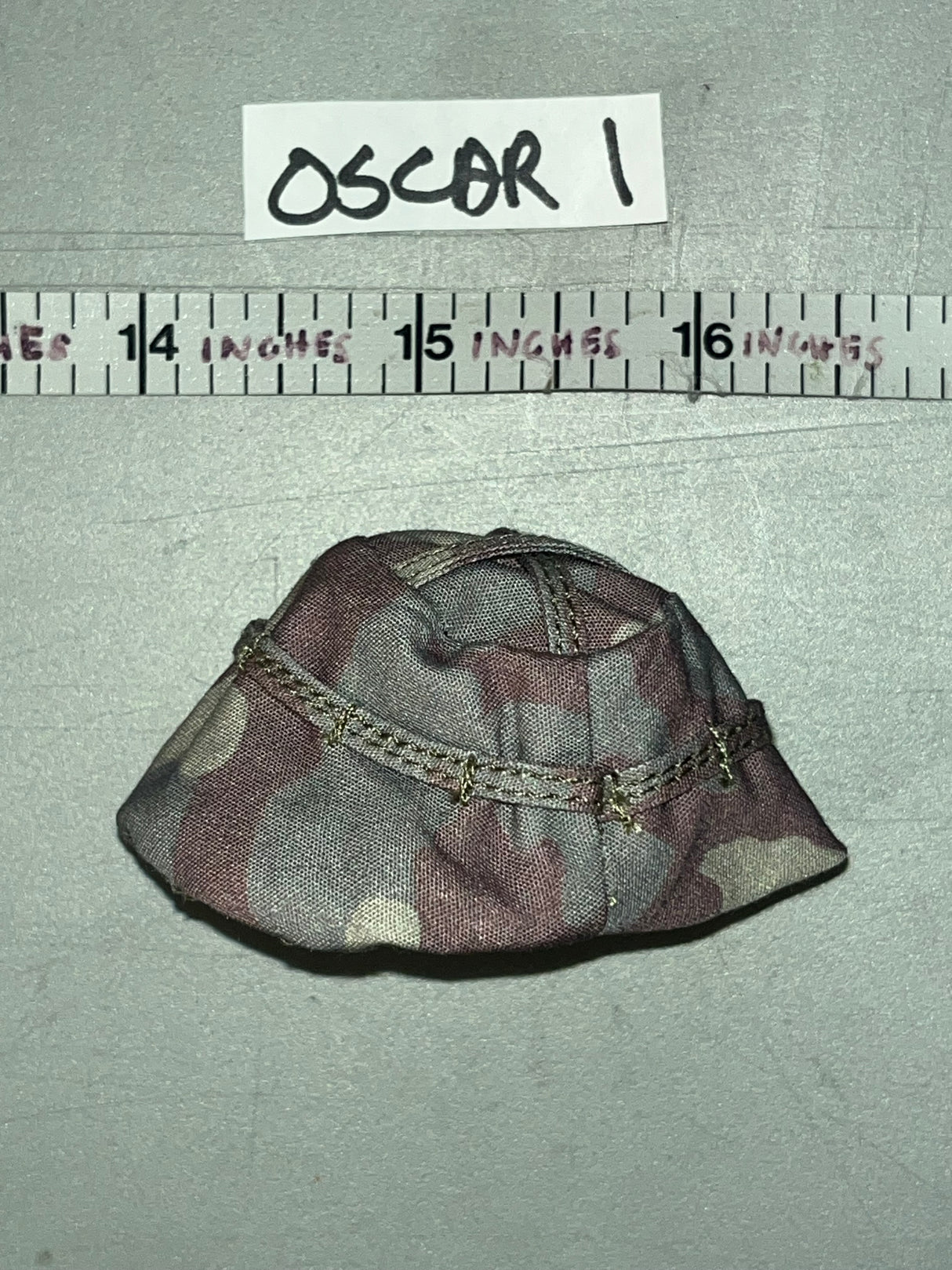 1/6 Scale WWII German Fallschirmjager Helmet Cover (Italian)- MK1/6 Military’s Kit 1/6