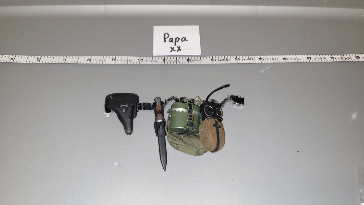 1/6 Scale WWII German Field Gear Lot