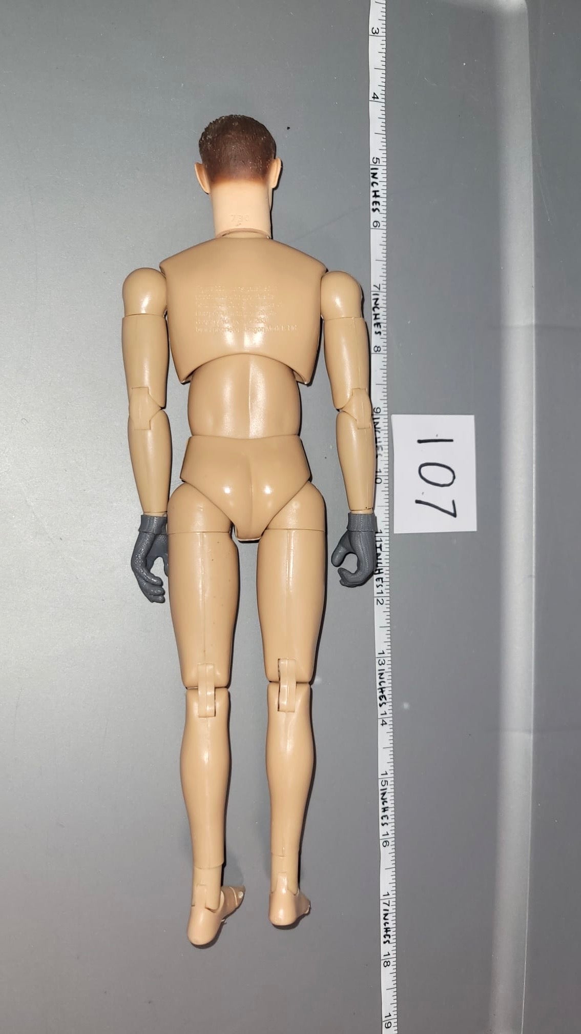 1/6 Scale Nude Dragon Figure