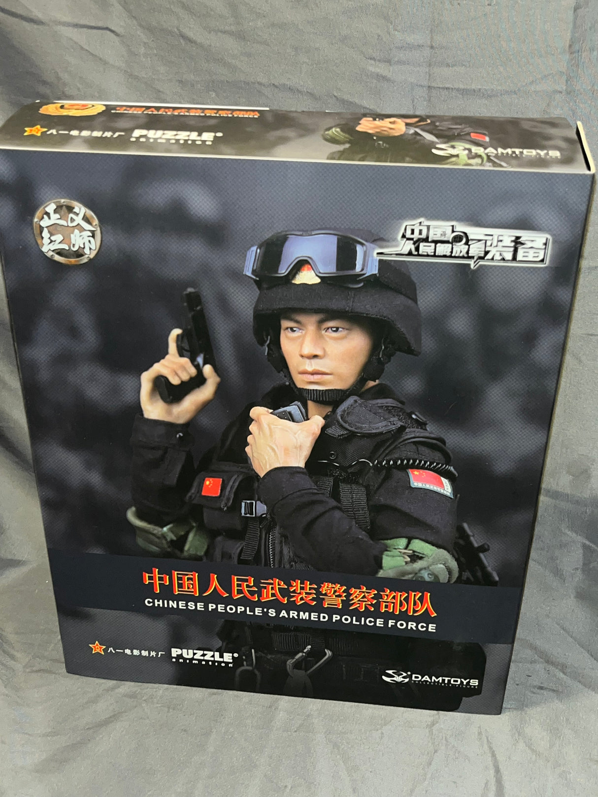 1/6 Scale DAM Toys Modern Era Chinese Peoples Armed Police Force - NIB Figure