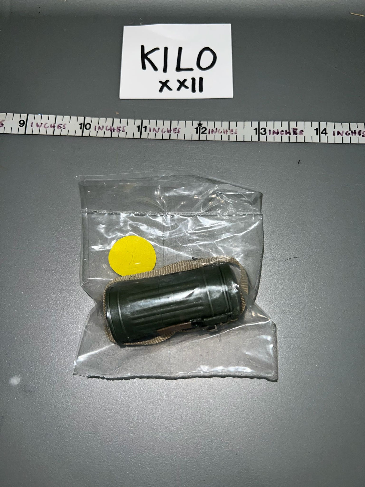 1:6 WWII German Gas Mask Canister