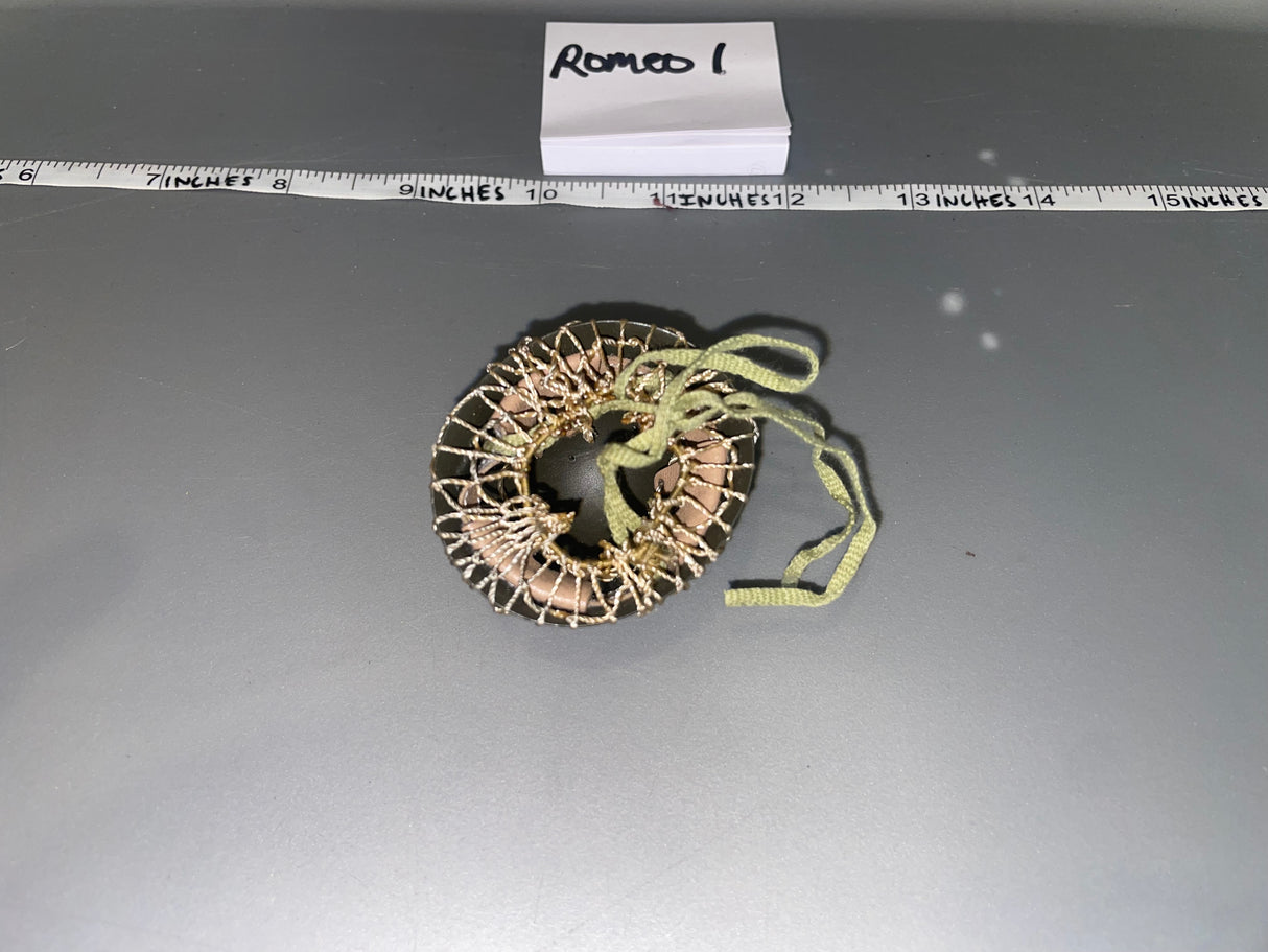 1/6 Scale WWII Japanese Helmet - Metal - Netting