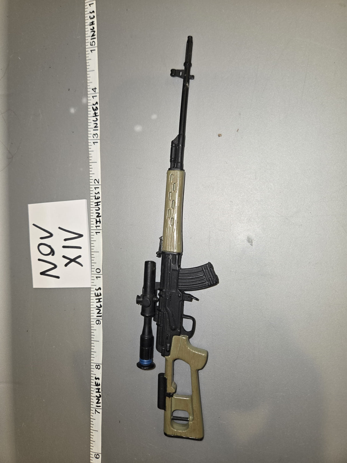 1:6 Modern Russian Dragonuv Sniper Rifle