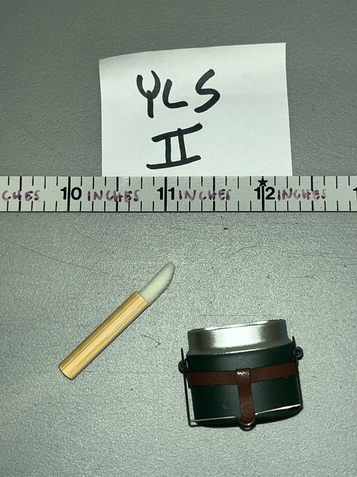 1/6 Scale WWII German Mess Kit Paint Pail - Facepool JoJo Rabbit