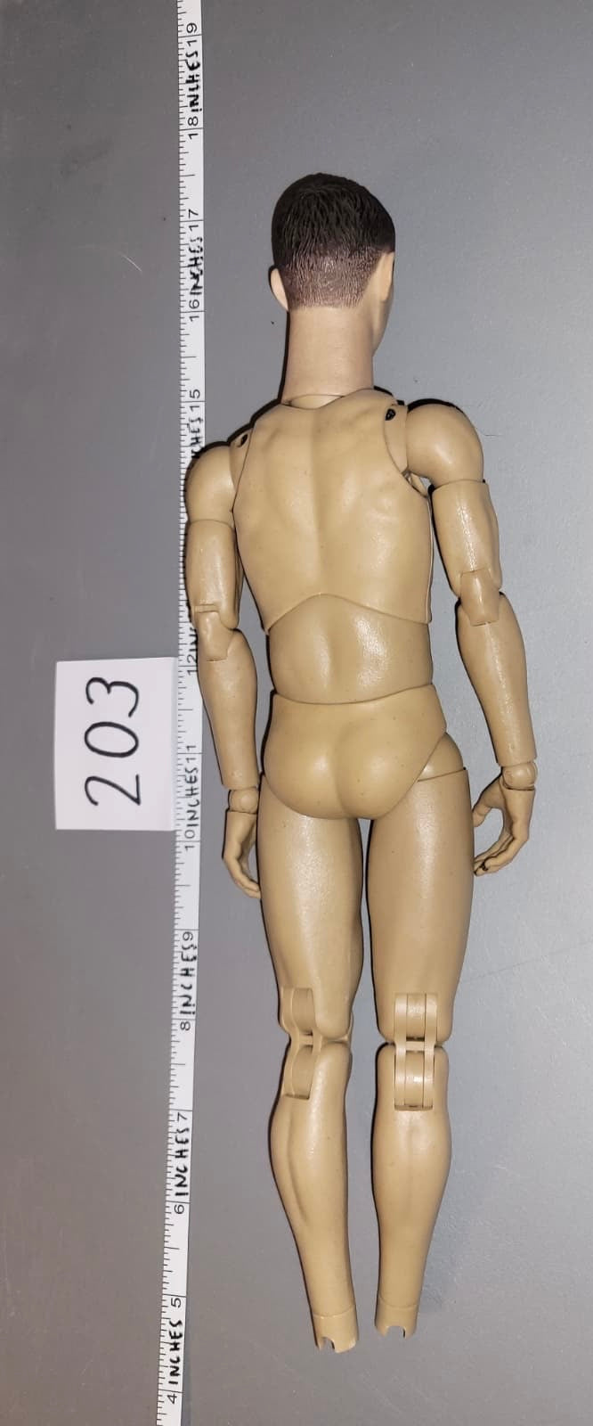 1:6 Scale WWII Finnish Nude Figure - Alert Line