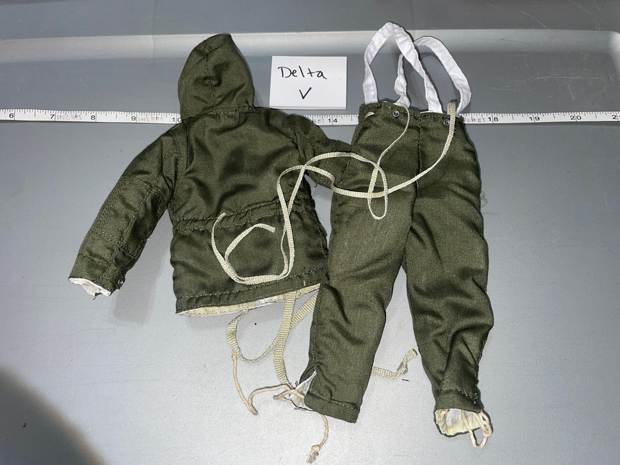 1:6 Scale WWII German Winter Padded Parka and Pants