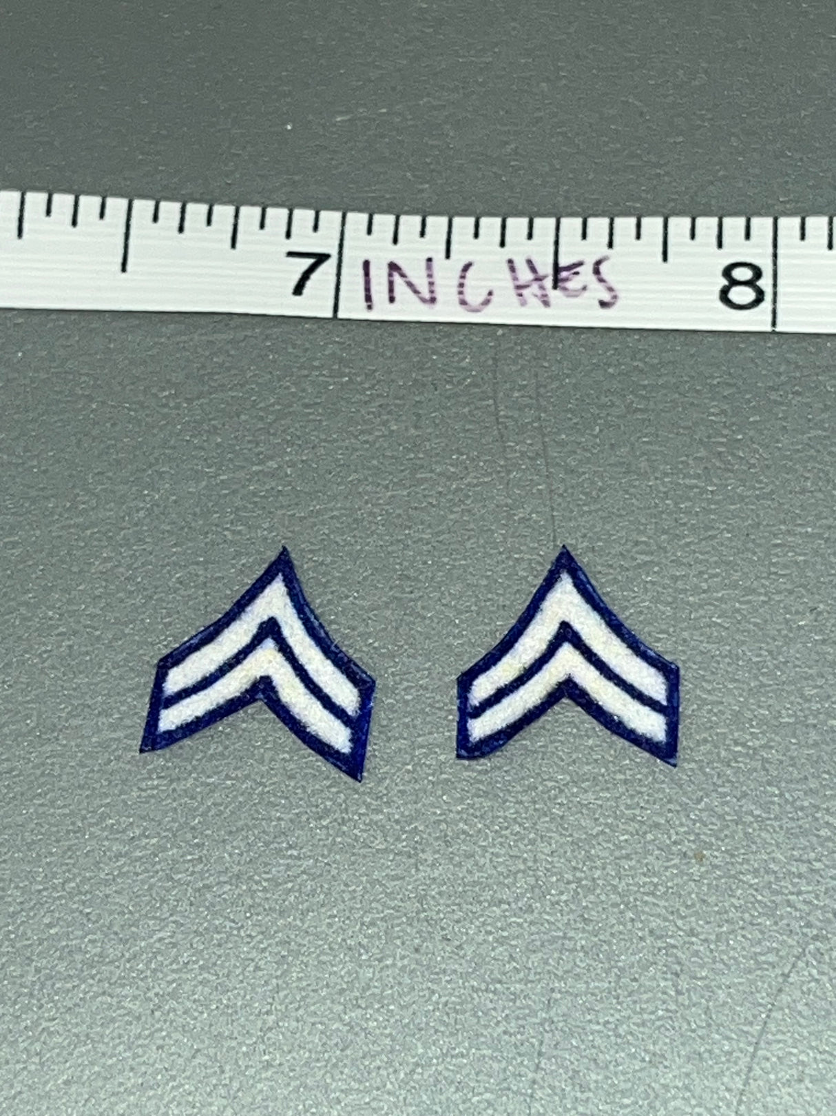 1/6 Scale WWII US Rank Patch Set - ZA Exclusive