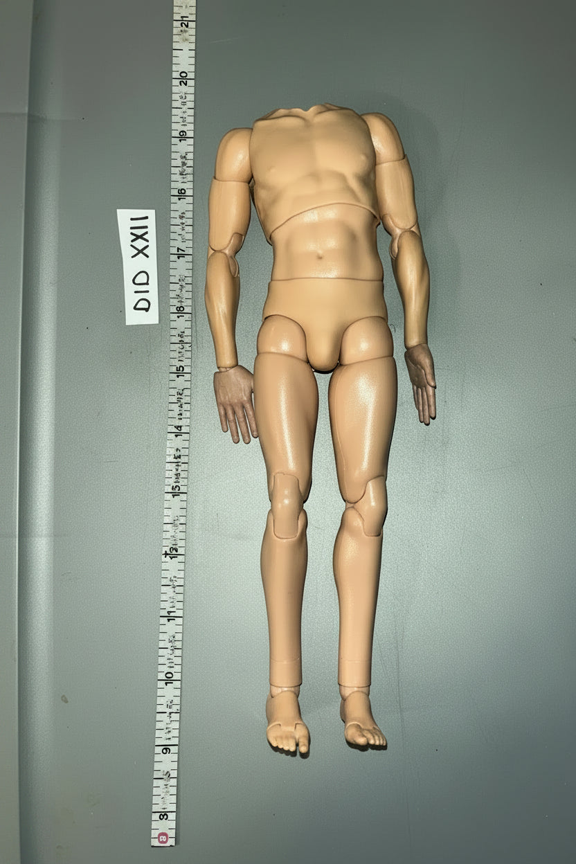 1/6 Scale DID Nude Basic Figure - DID Luftwaffe Pilot Erich Hartman