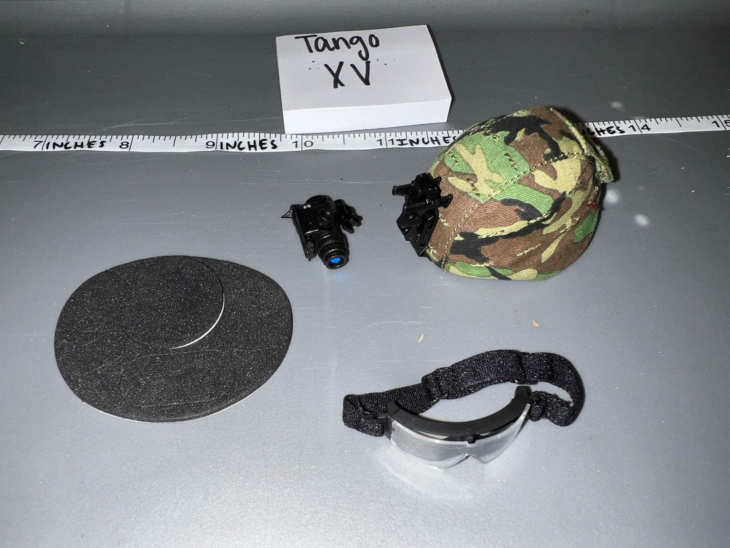 1:6 Scale Modern Era Woodland Helmet - DAM 75th Ranger