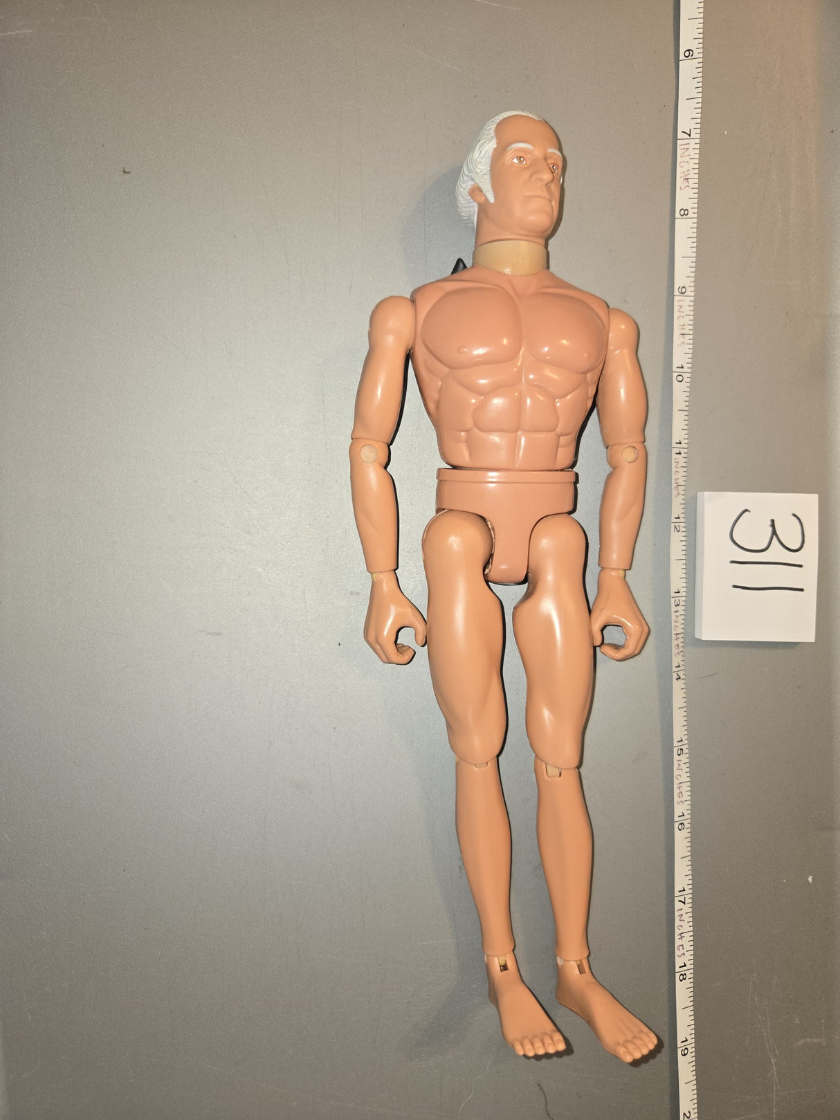 1/6 Scale Nude Hasbro George Washington Figure