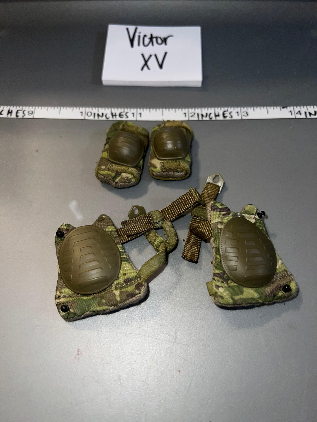 1/6 Scale Modern Era Knee Pads Set - OCP MultiCam