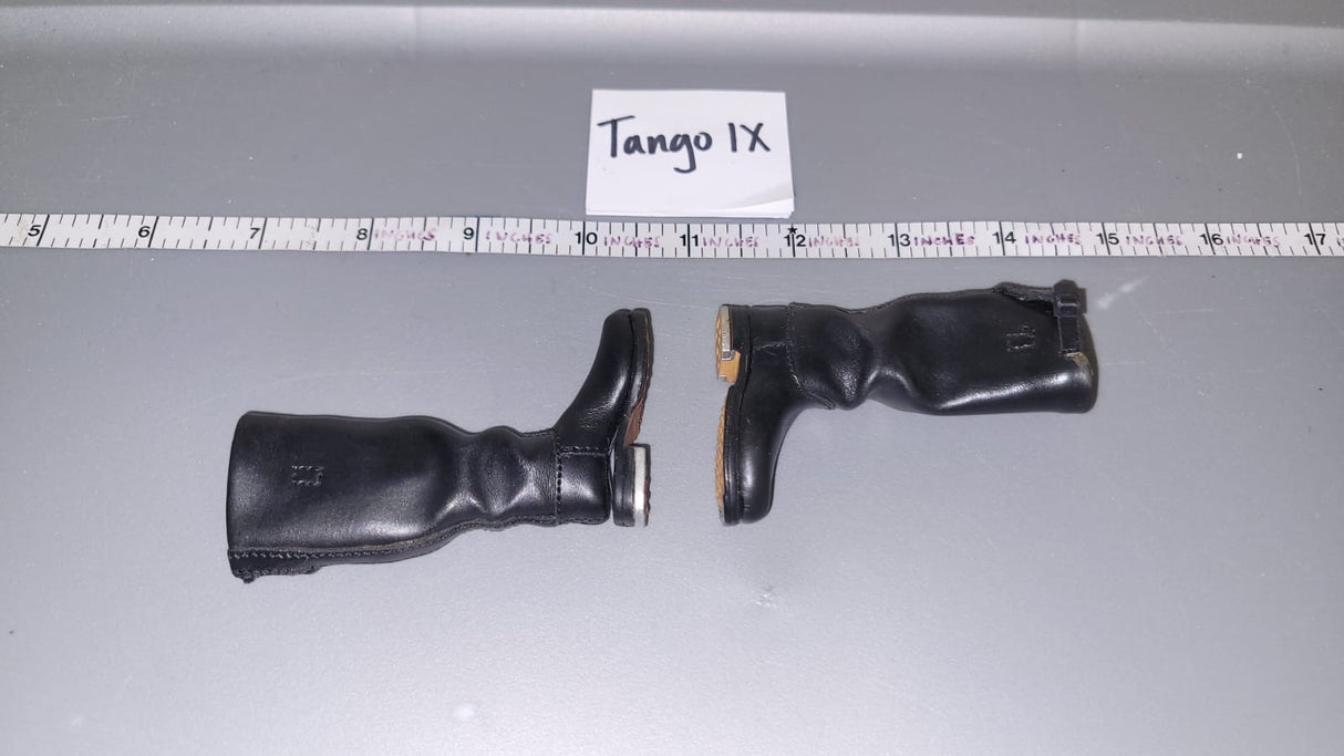 1/6 Scale WWII German Leather Jack Boots -