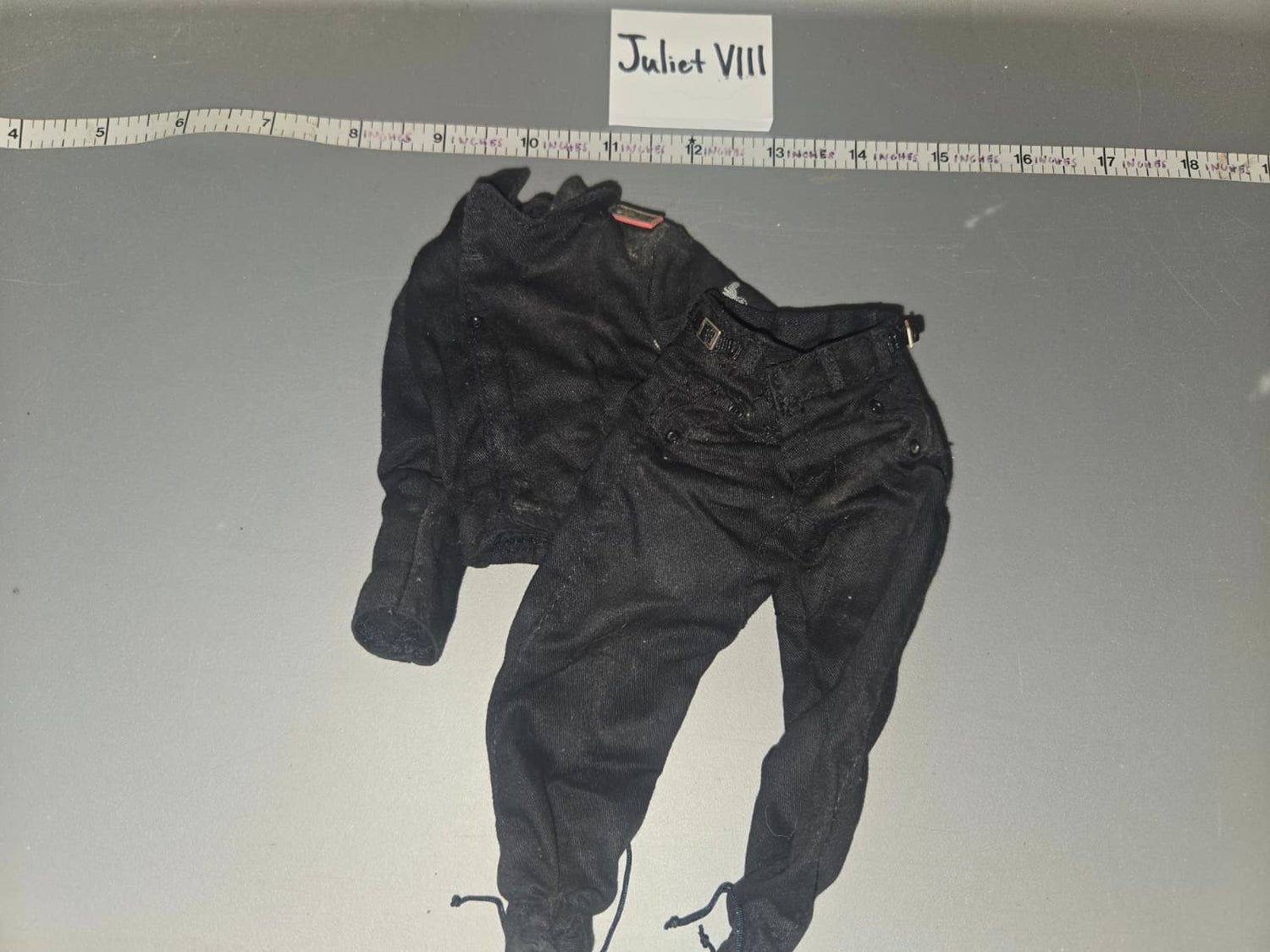 1/6 Scale WWII German Panzer Black Tanker Uniform