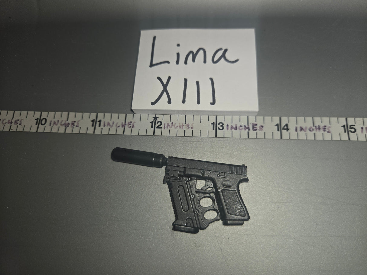 1/6 Scale Modern Pistol