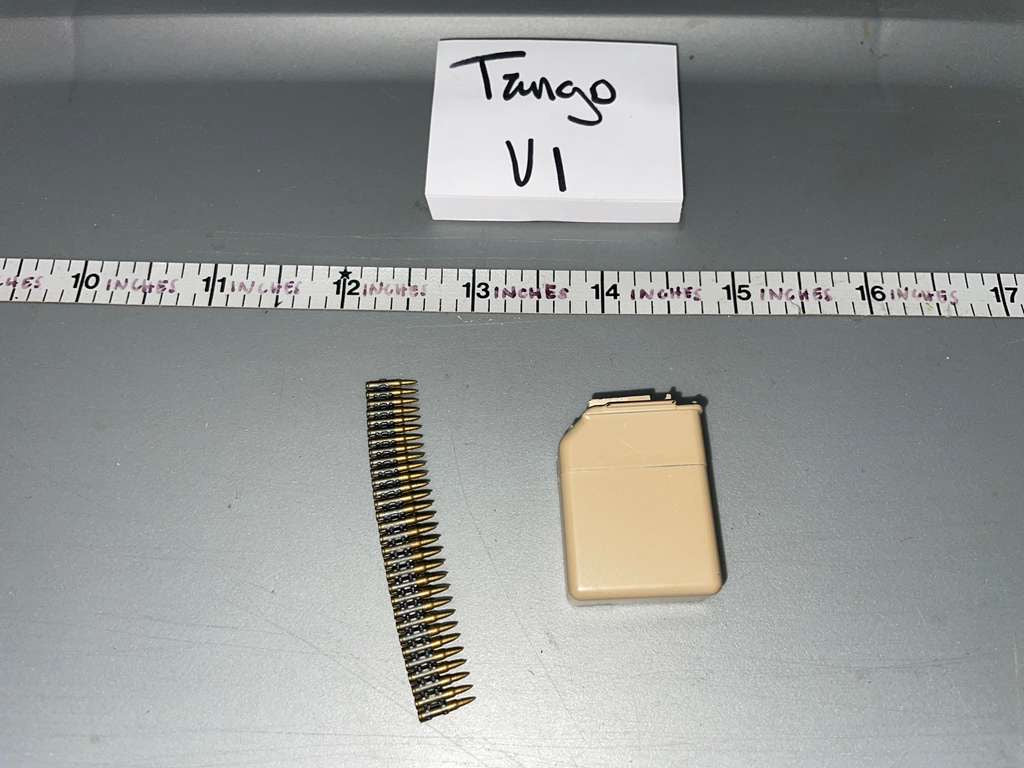 1:6 Modern Era SAW Ammunition Box Lot