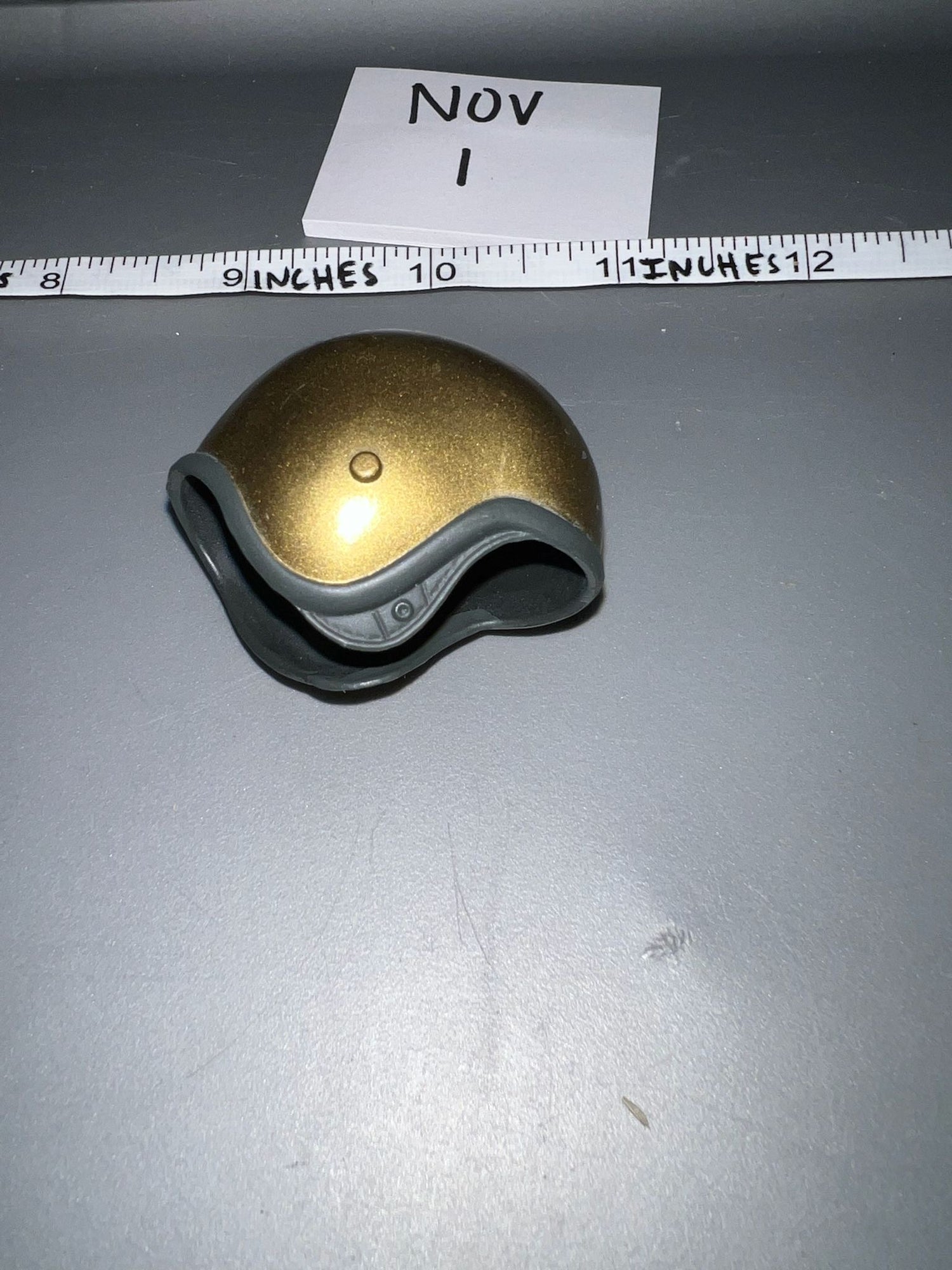 1/6 Scale Korean War Era Pilot Aviator Flight Helmet