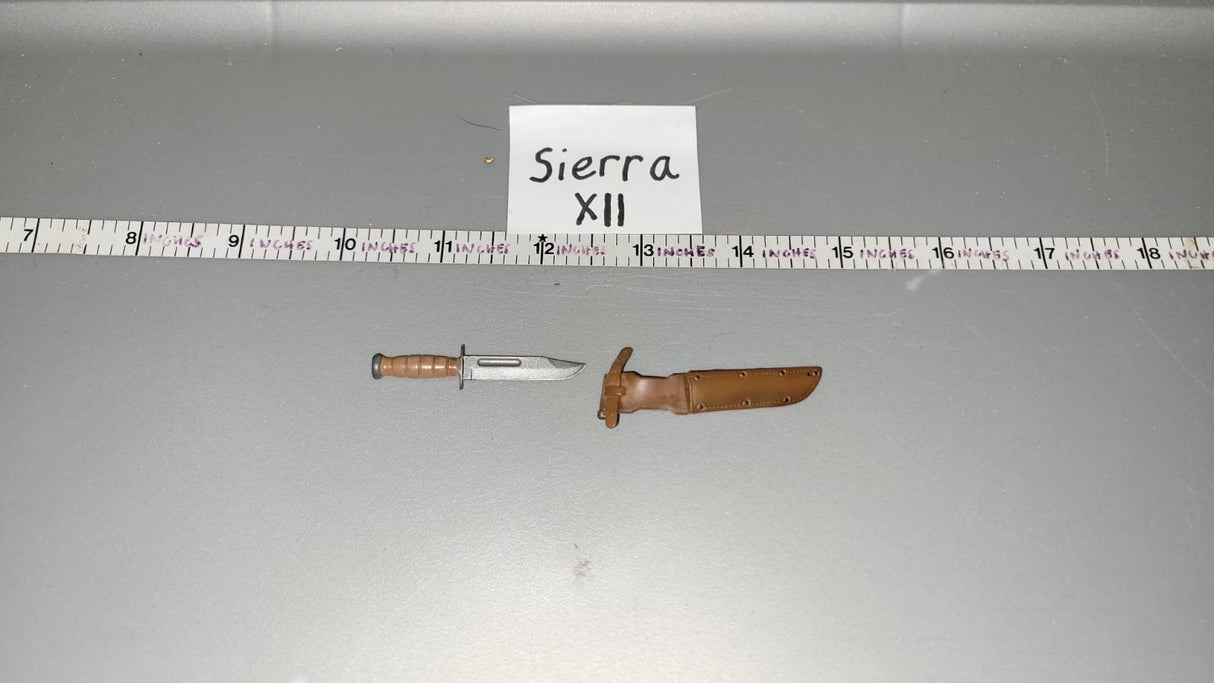 1/6 Scale WWII US Ka-Bar Knife - Marine USMC