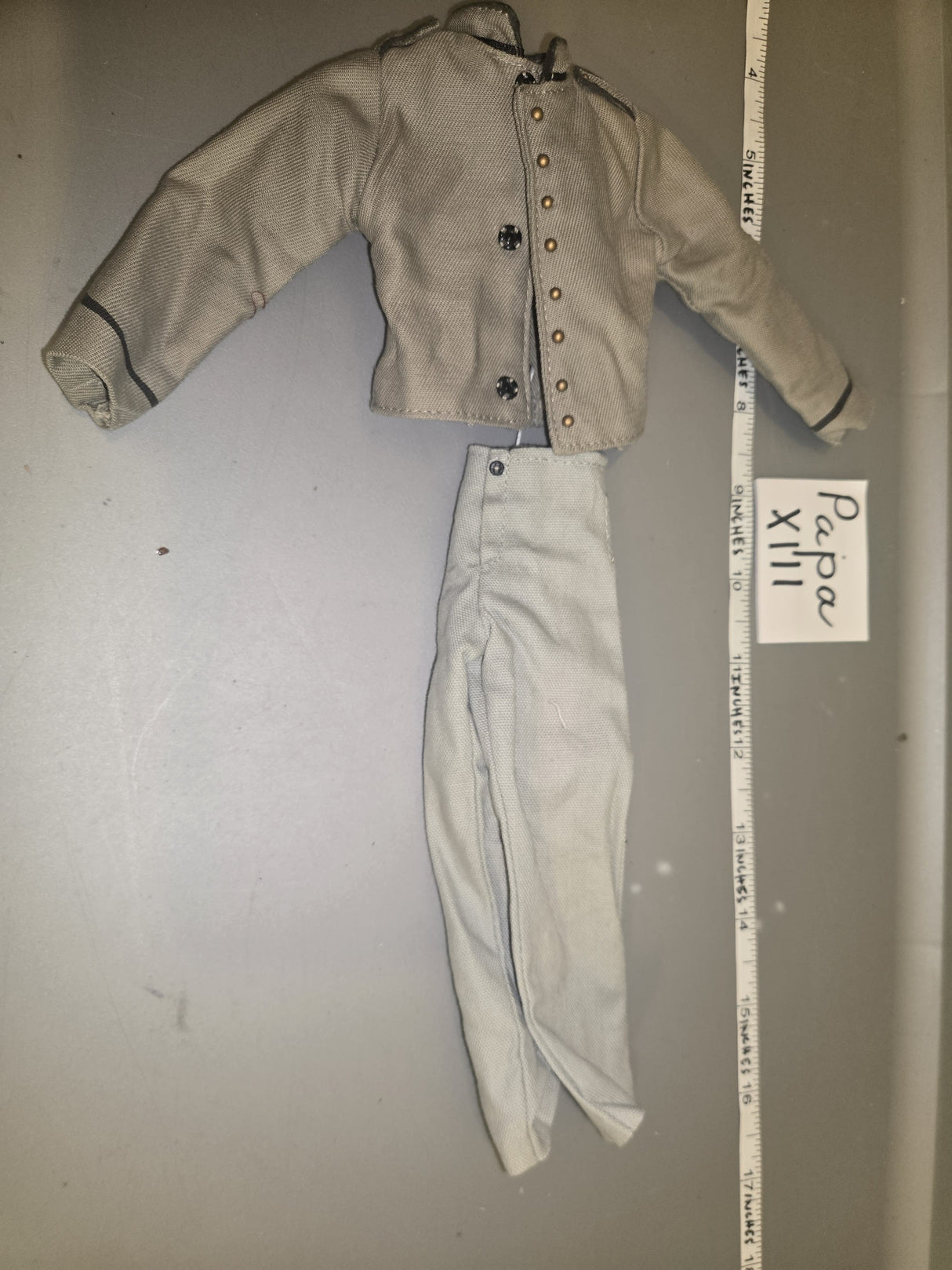 1/6 Scale Civil War Confederate Uniform - Sideshow