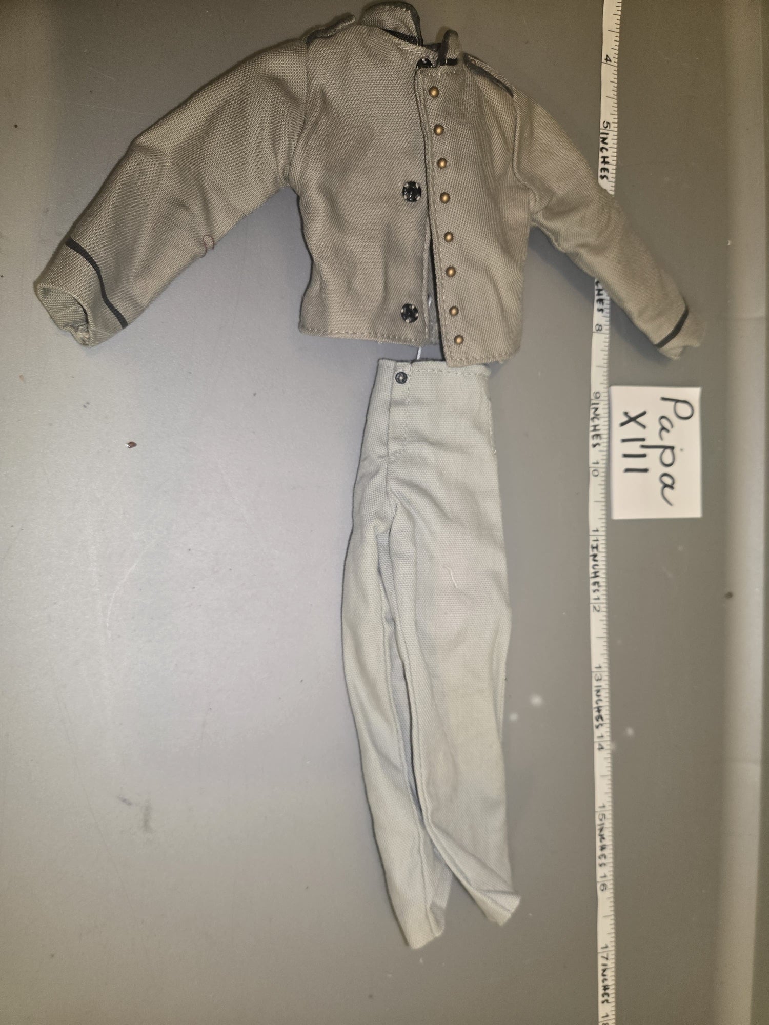 1/6 Scale Civil War Confederate Uniform - Sideshow